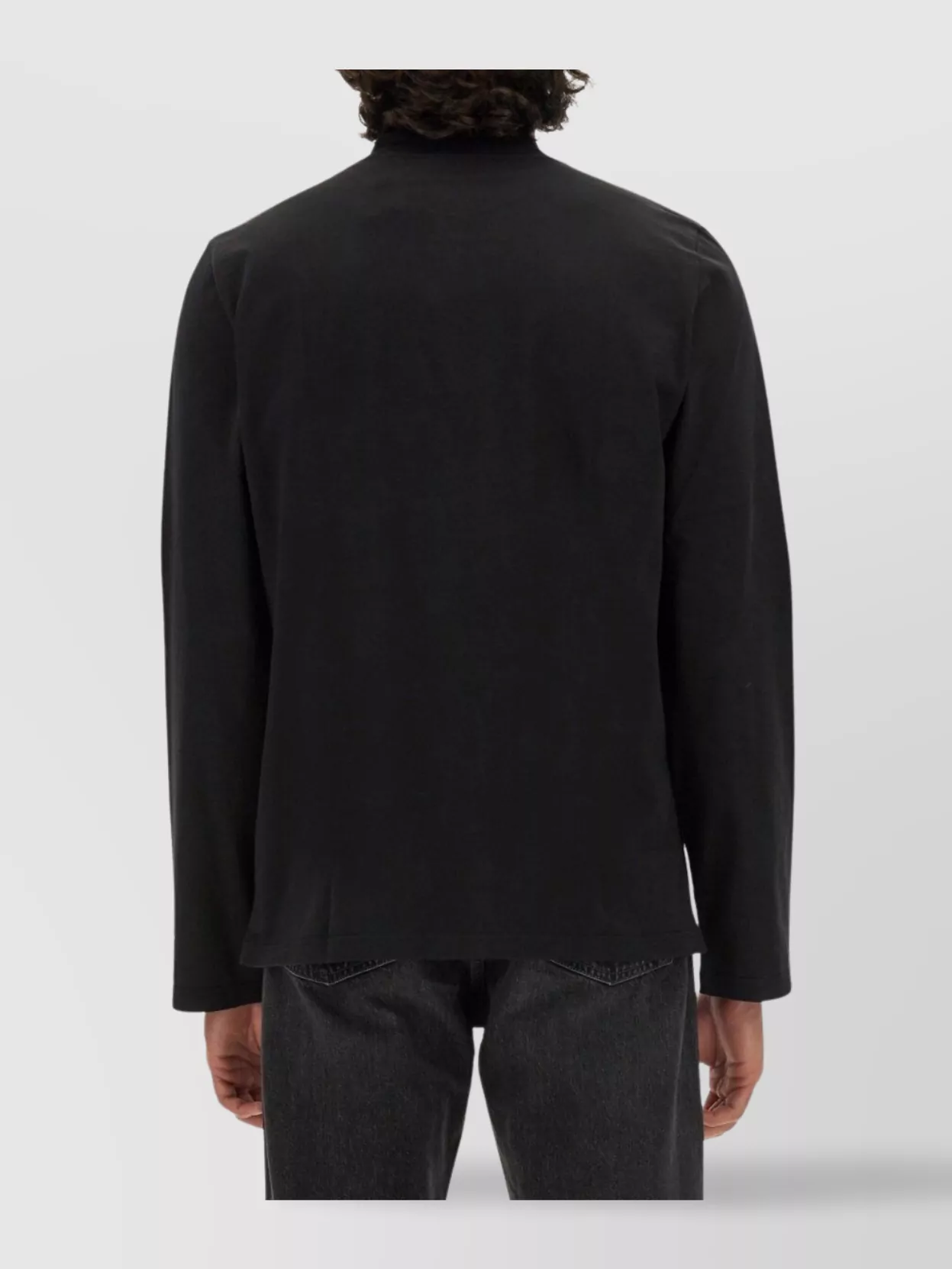Courrèges Logo Crew Neck T-Shirt Long Sleeves
