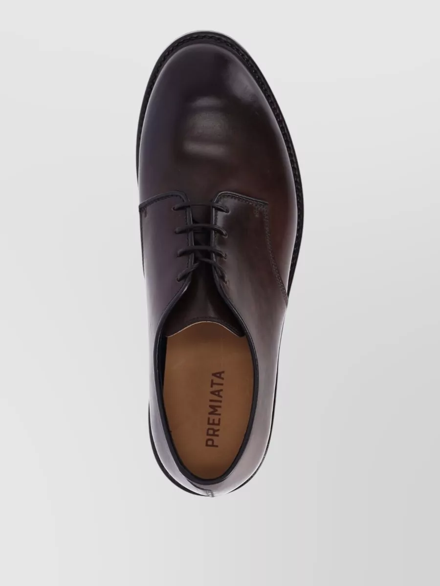 Premiata Leather Derby Shoes