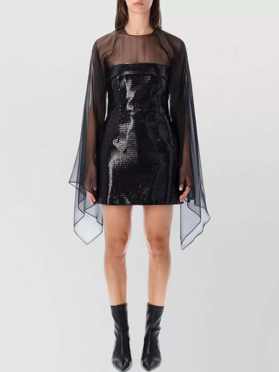 Alberta Ferretti sequin mini dress