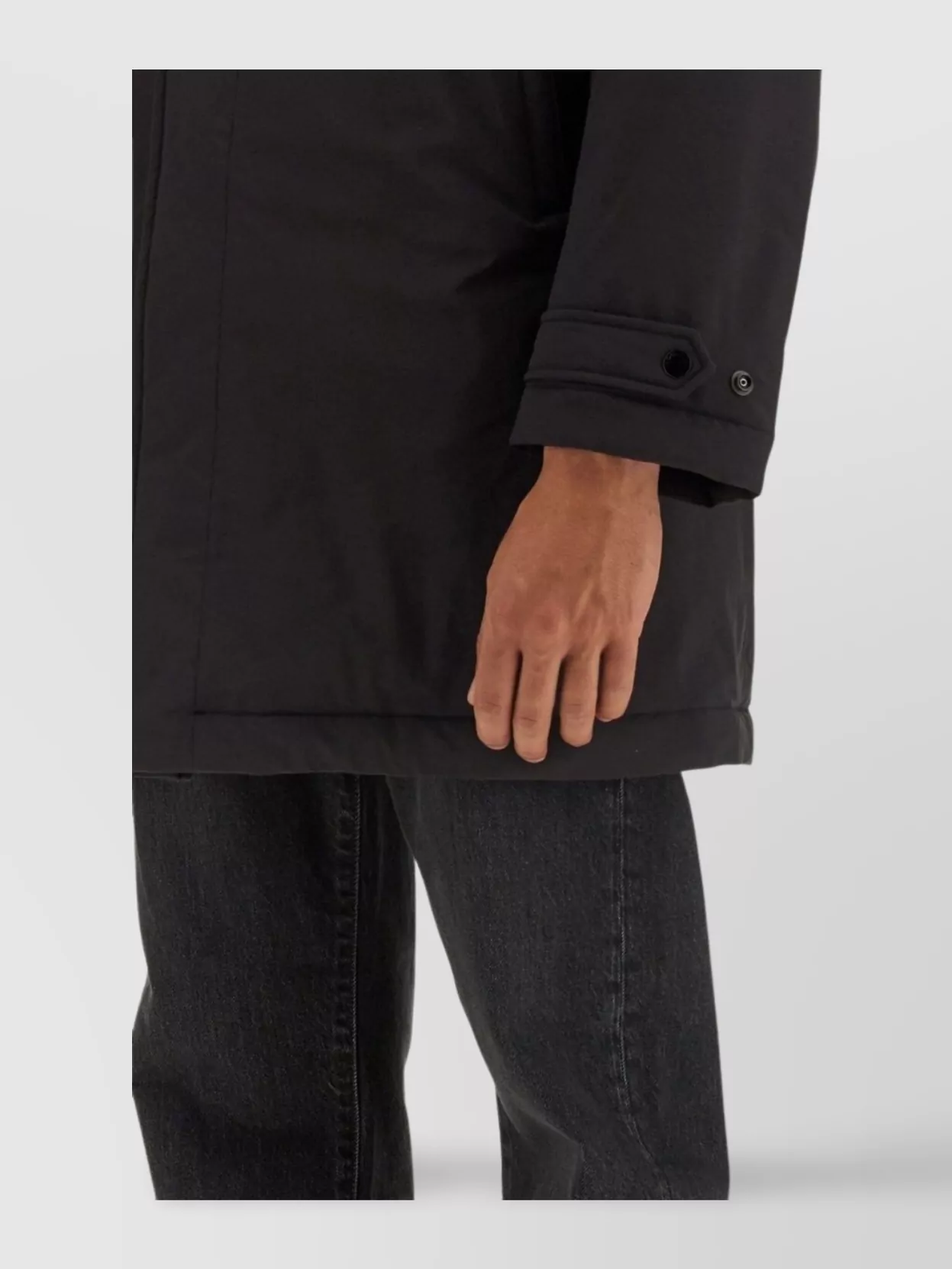 Woolrich Hooded Jacket With Detachable Inner Layer