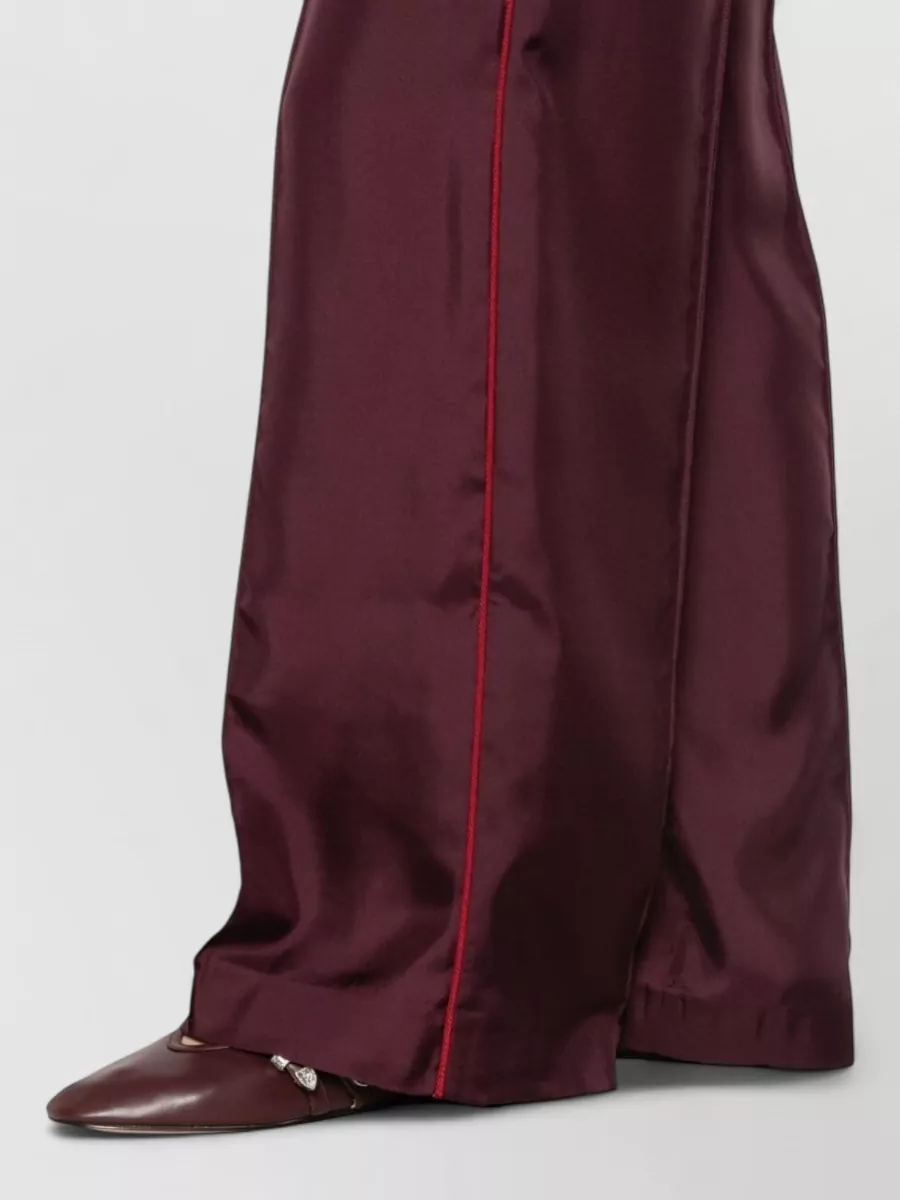 F.r.s For Restless Sleepers Silk Wide-Leg Pyjama Bottoms