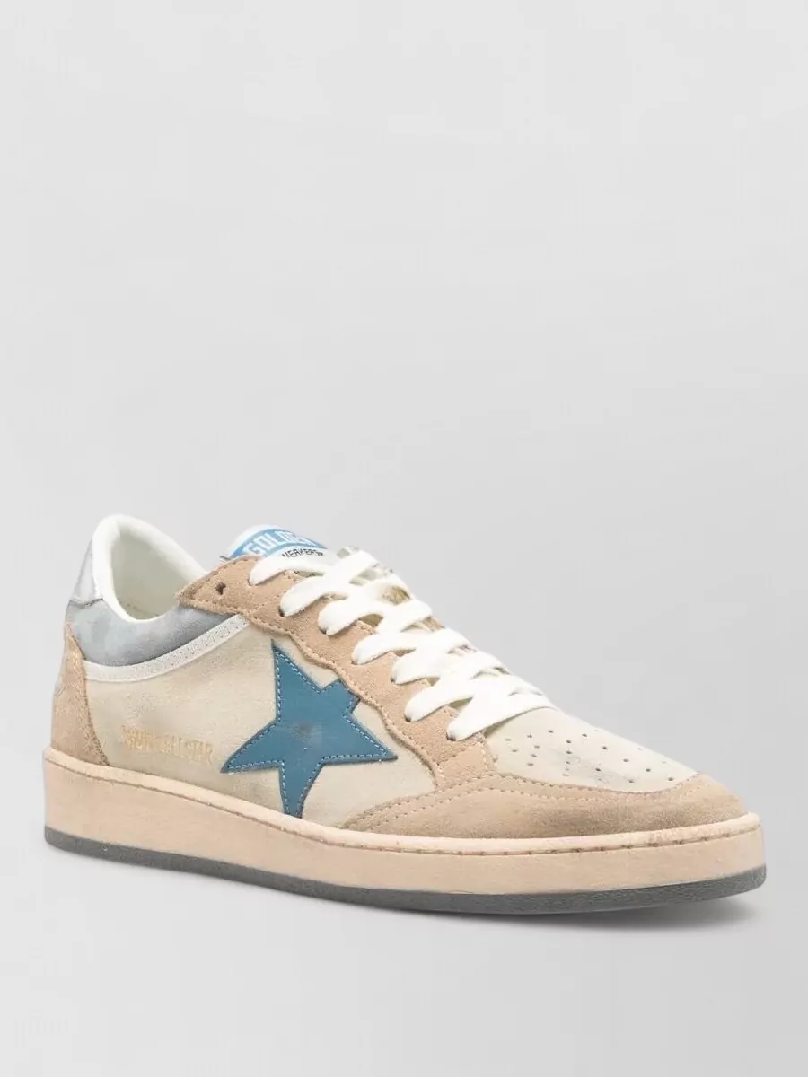 Golden Goose Leather Low-Top Sneakers