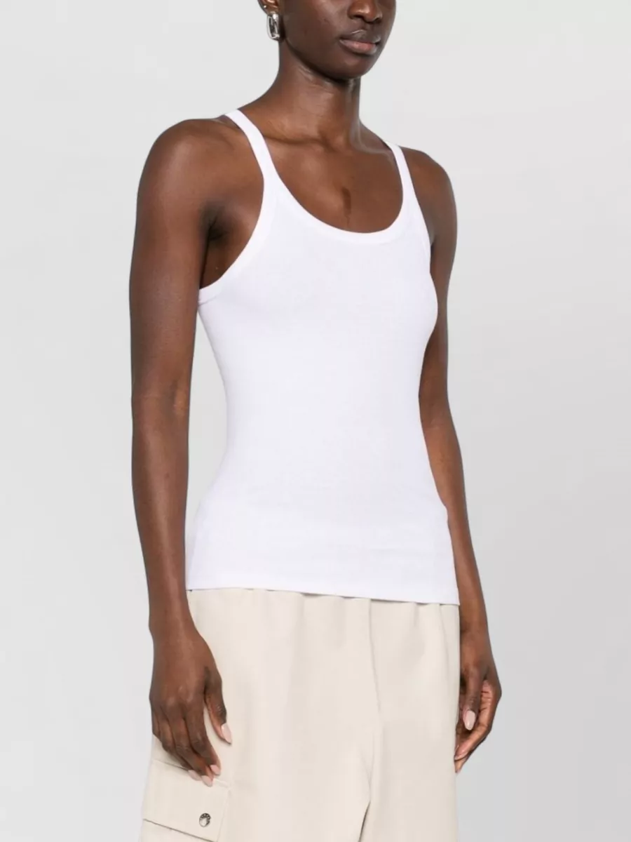 Iro Palisso Cotton Tank Scoop Neck Racerback