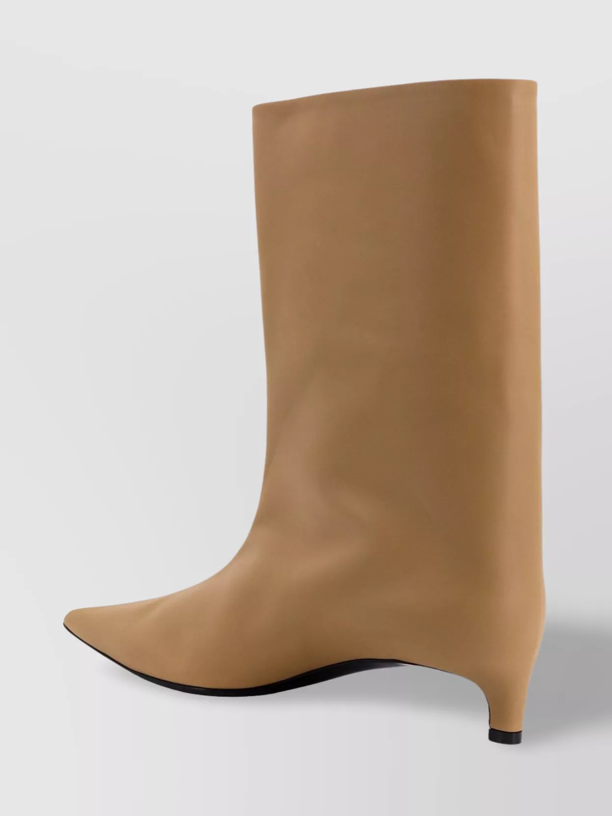 Jil Sander Leather Sole Mid-calf Boots