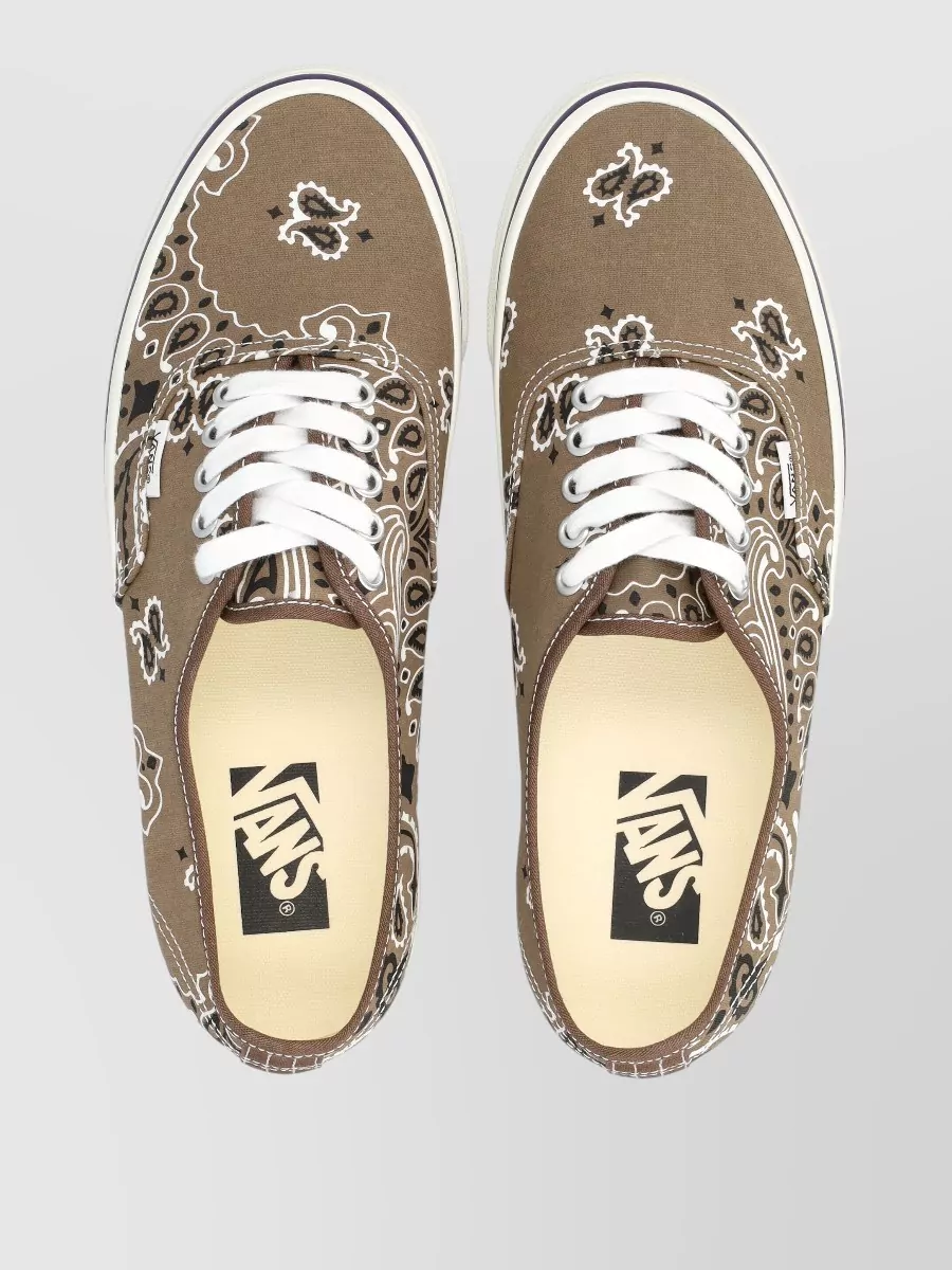 Vans Paisley-Print Lace-Up Sneakers