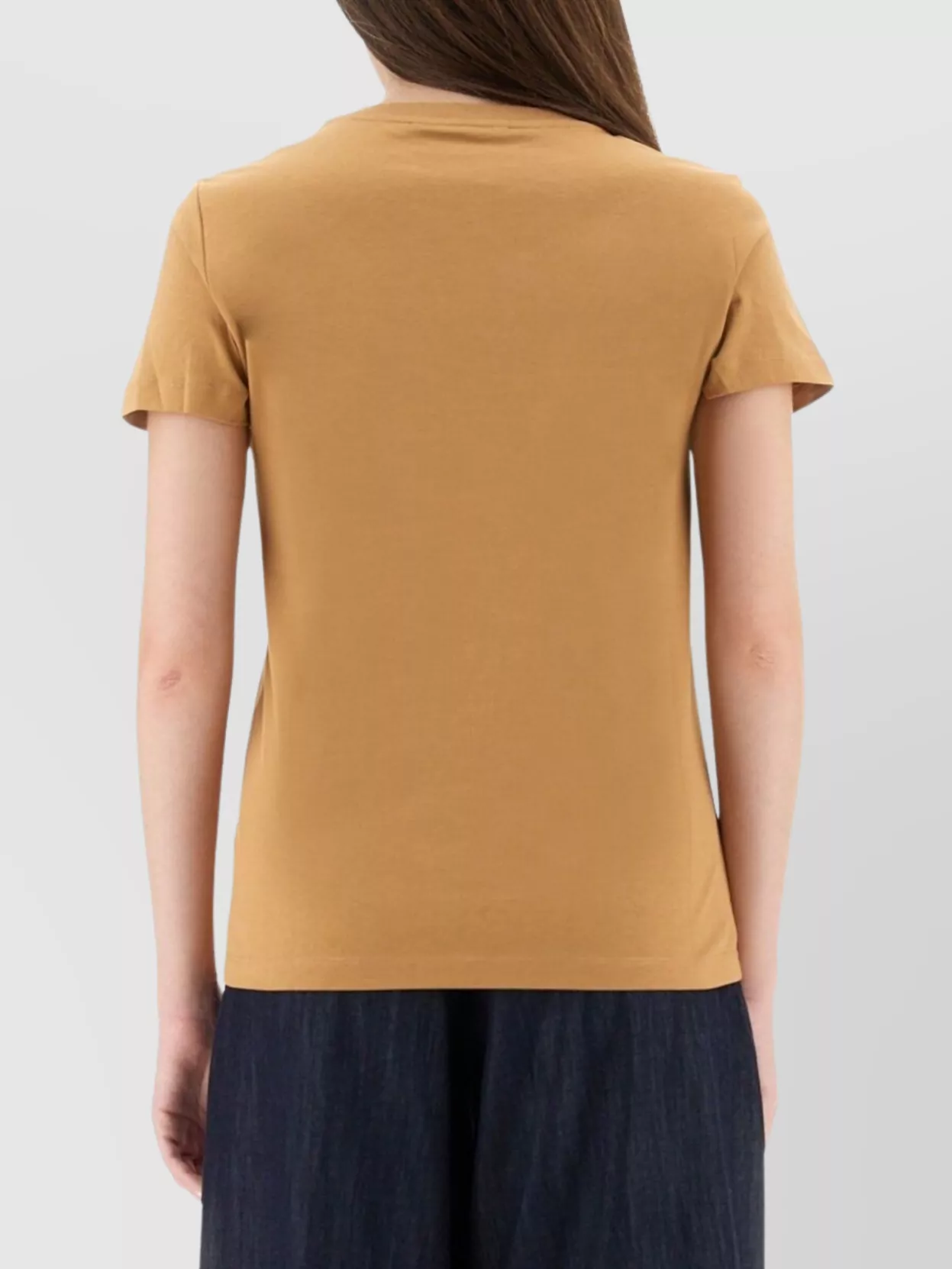 Max Mara Regular Fit T-Shirt Embroidered Pocket