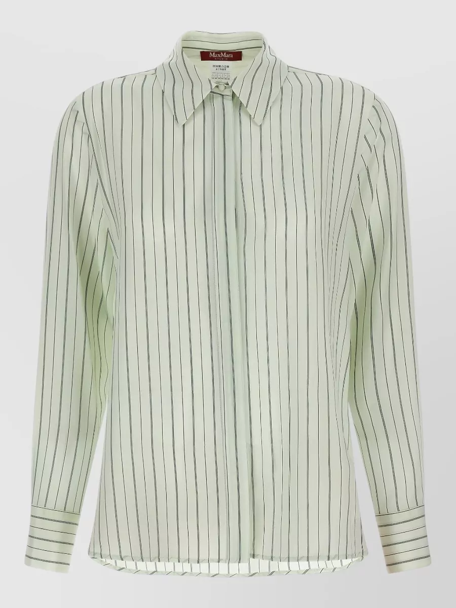 S Max Mara Silk printed shirt