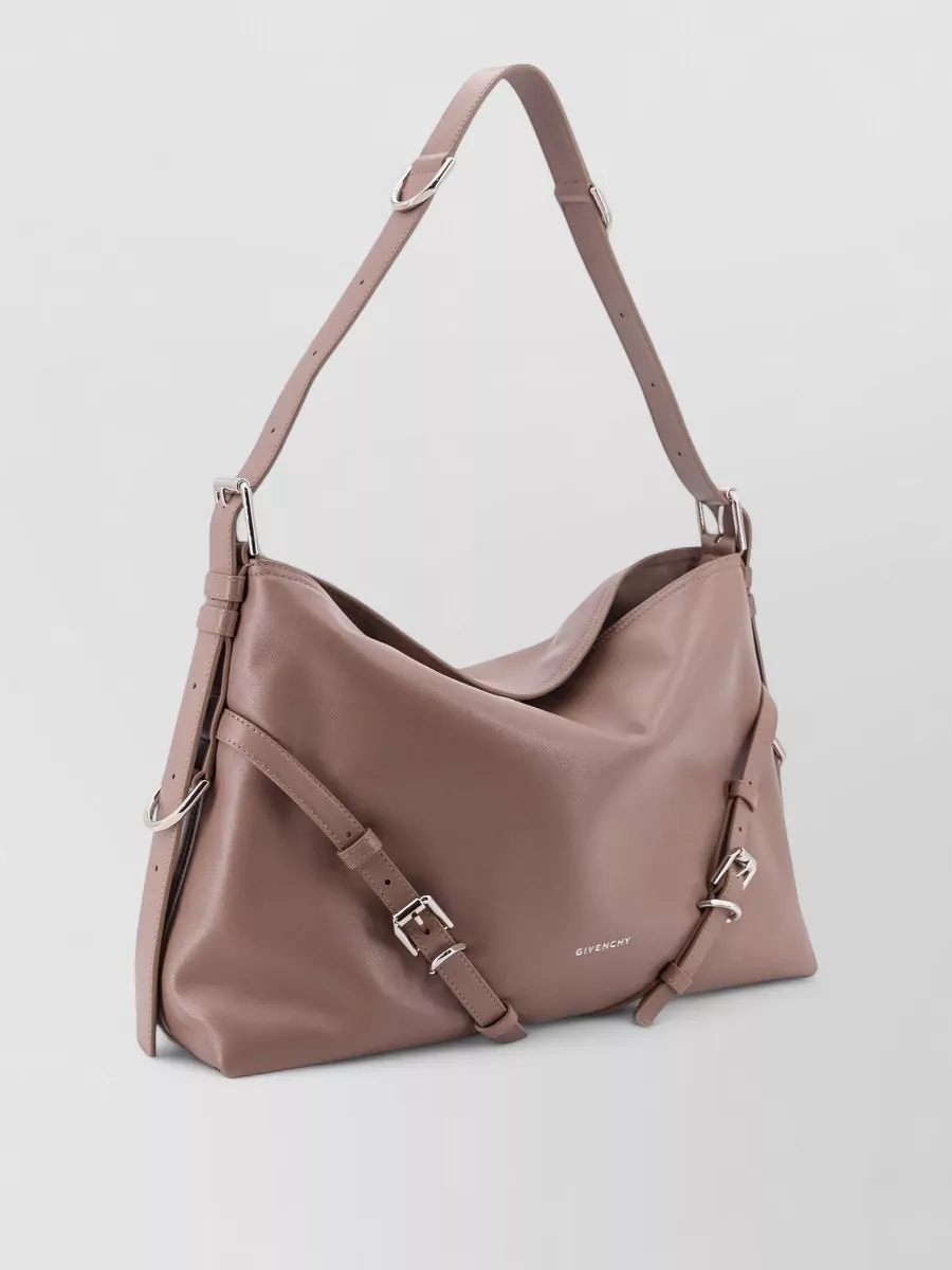 Givenchy Voyou Medium Leather Shoulder Bag