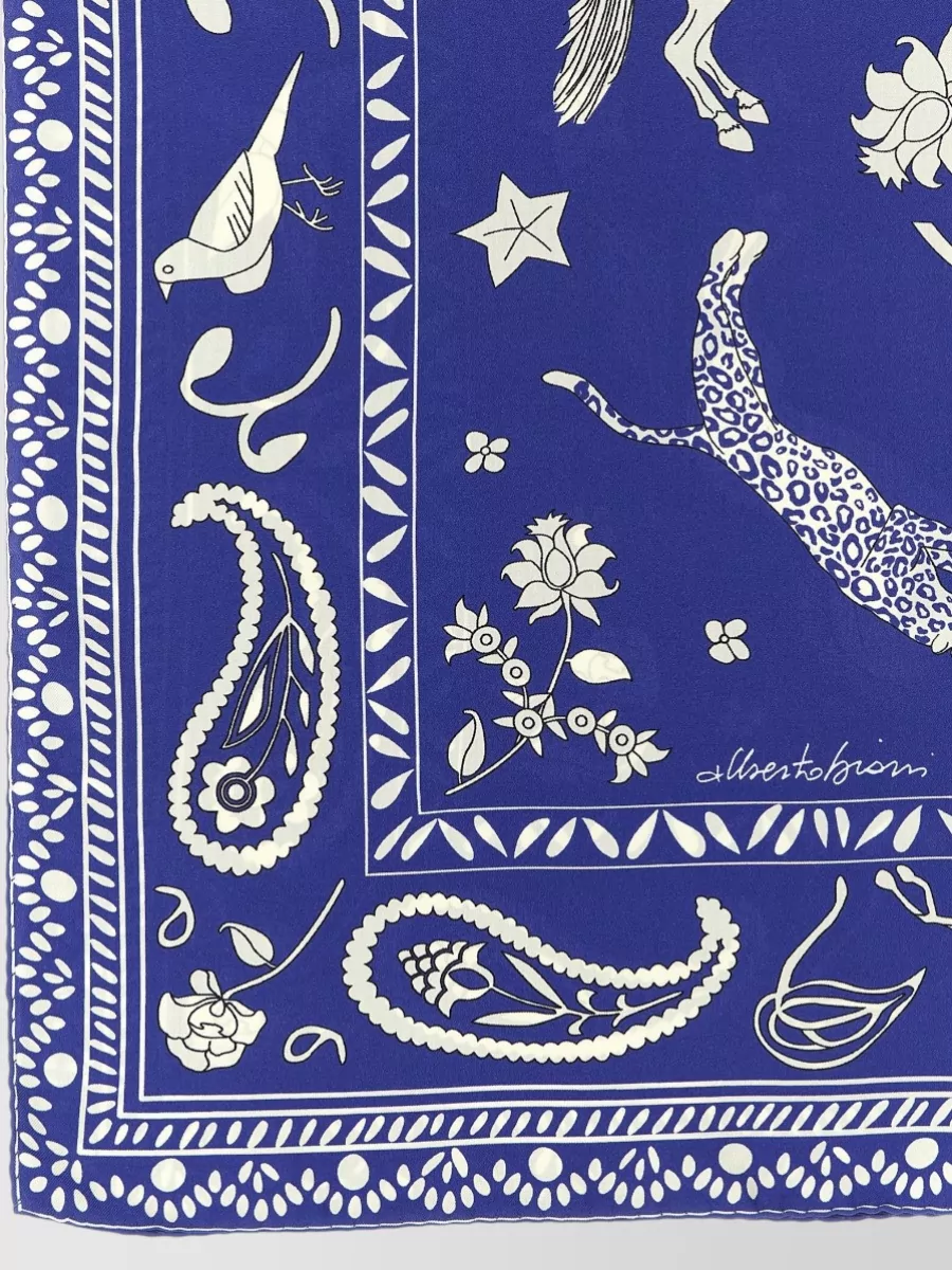 Alberto Biani Silk Scarf