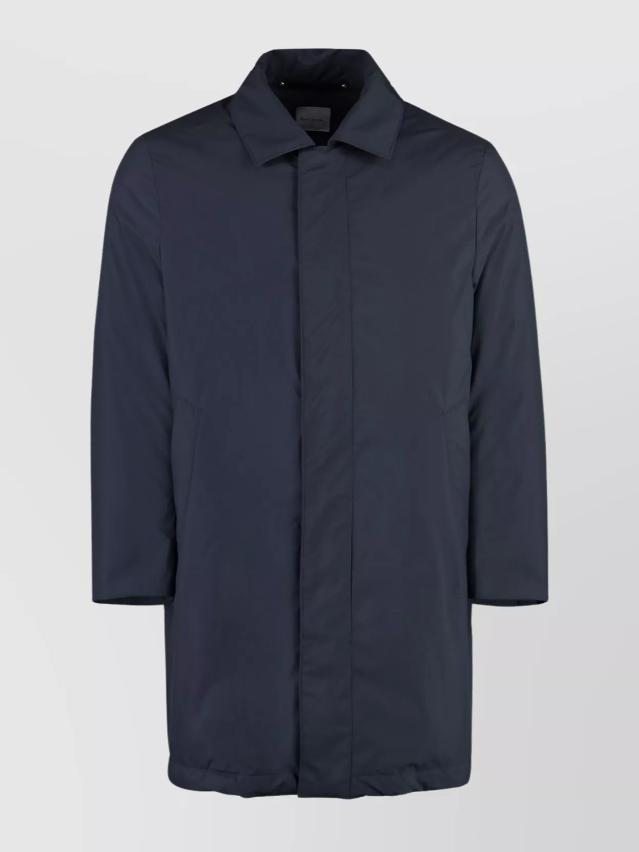 Paul Smith Parka In Technical Fabric In Blue
