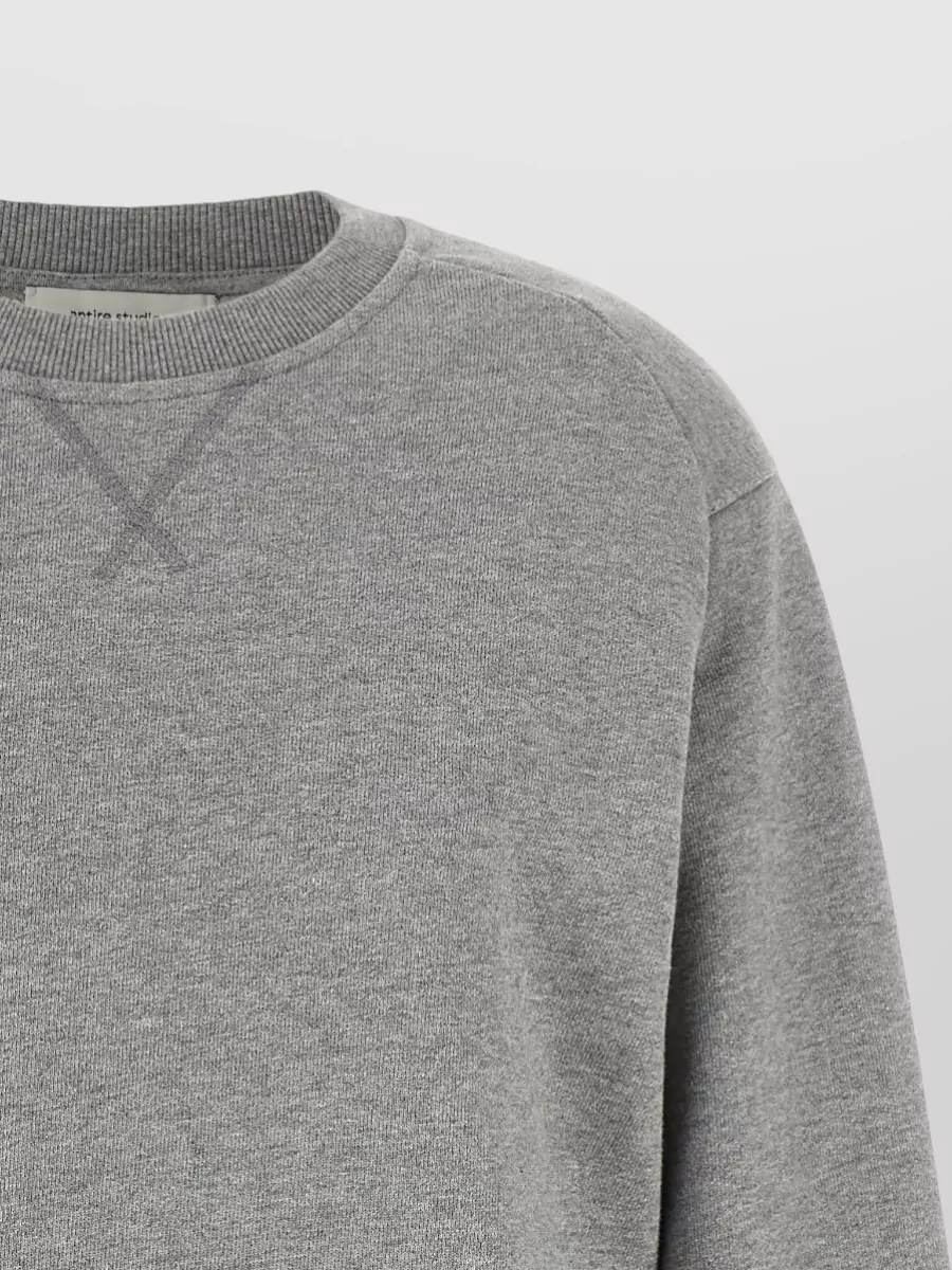 Entire Studios Cotton Boxy Crewneck Sweatshirt