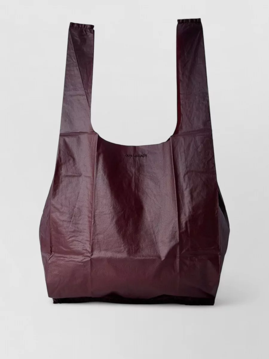 Our Legacy logo-print shoulder bag