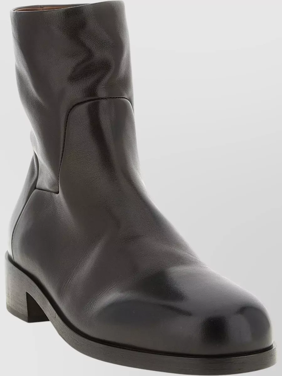 Marsell Leather Ankle Boots