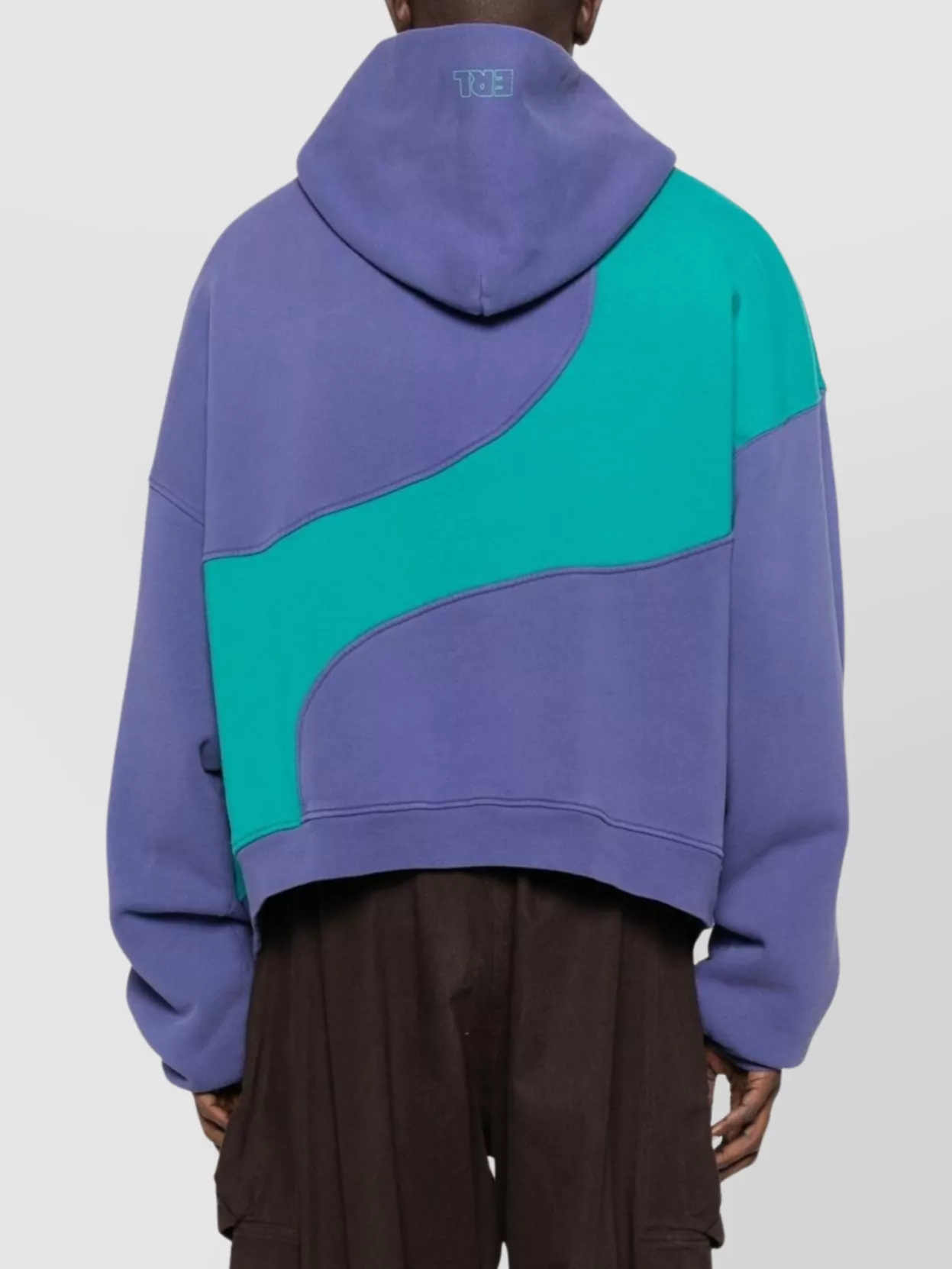 Erl Color Block Hoodie Sweatshirt