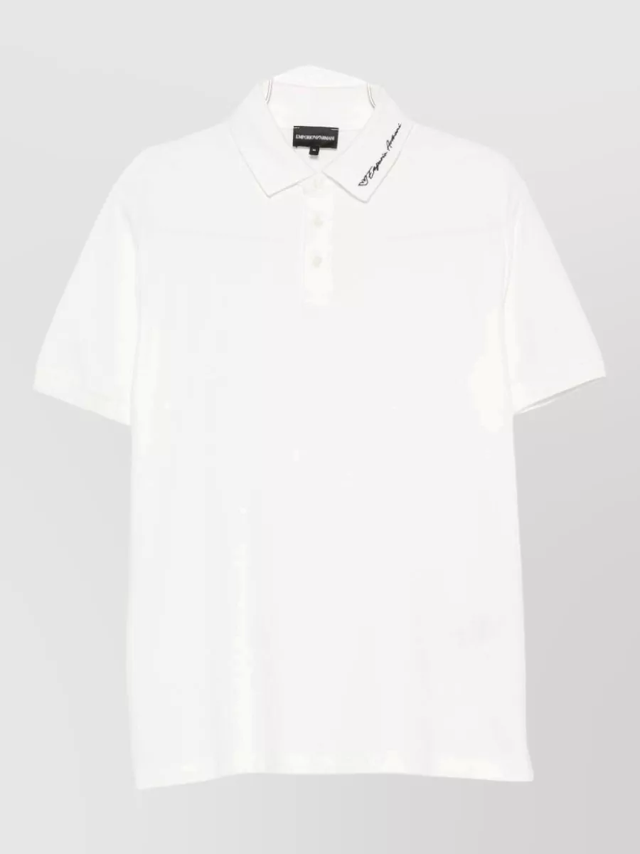 Emporio Armani cotton polo shirt