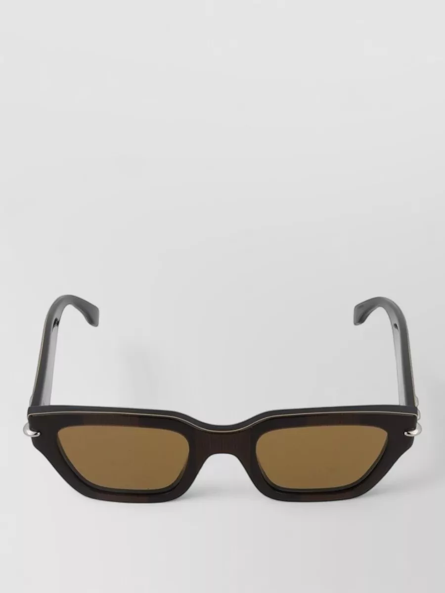 Fendi square acetate sunglasses