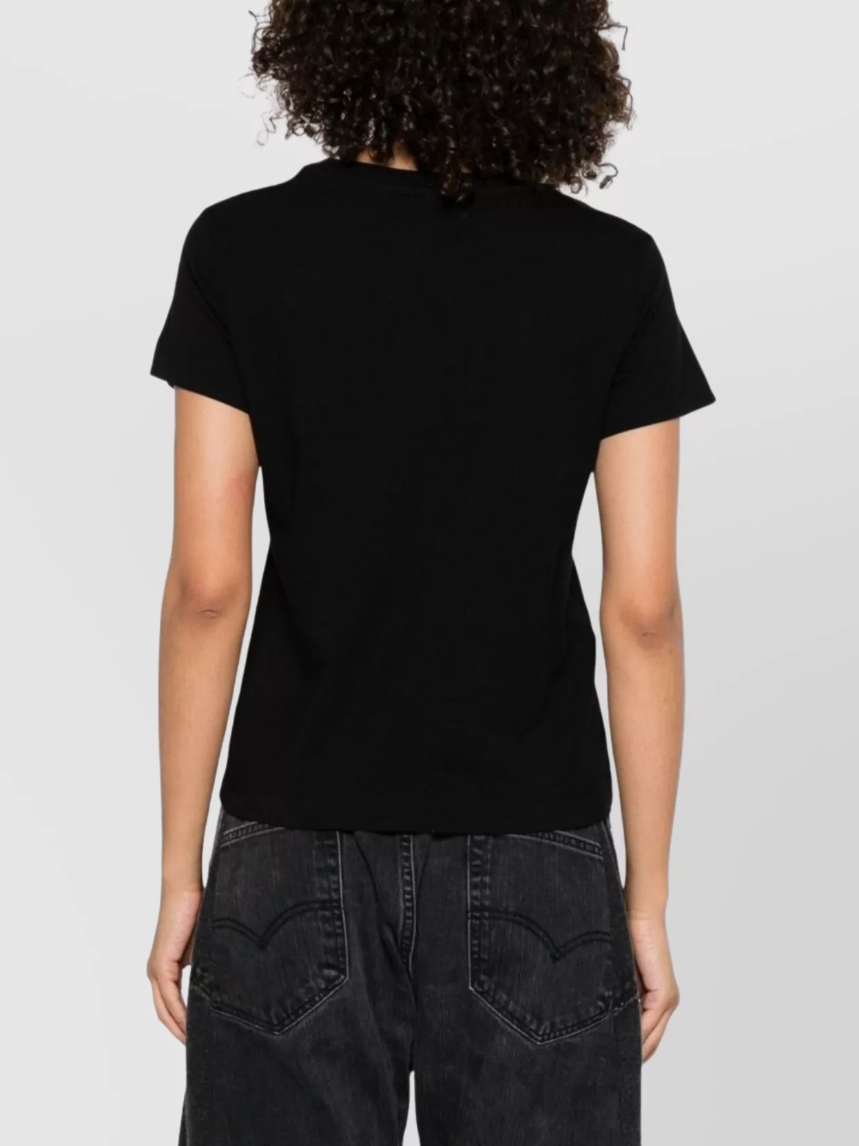 Pinko Crew Neck Short Sleeves Top