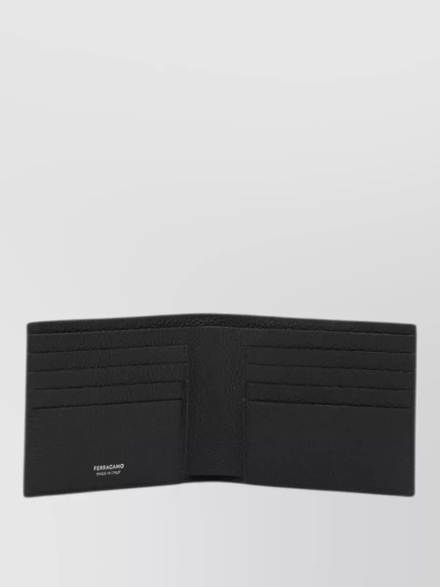 Ferragamo Wallet And Cardholder Bifold Embossed Pattern