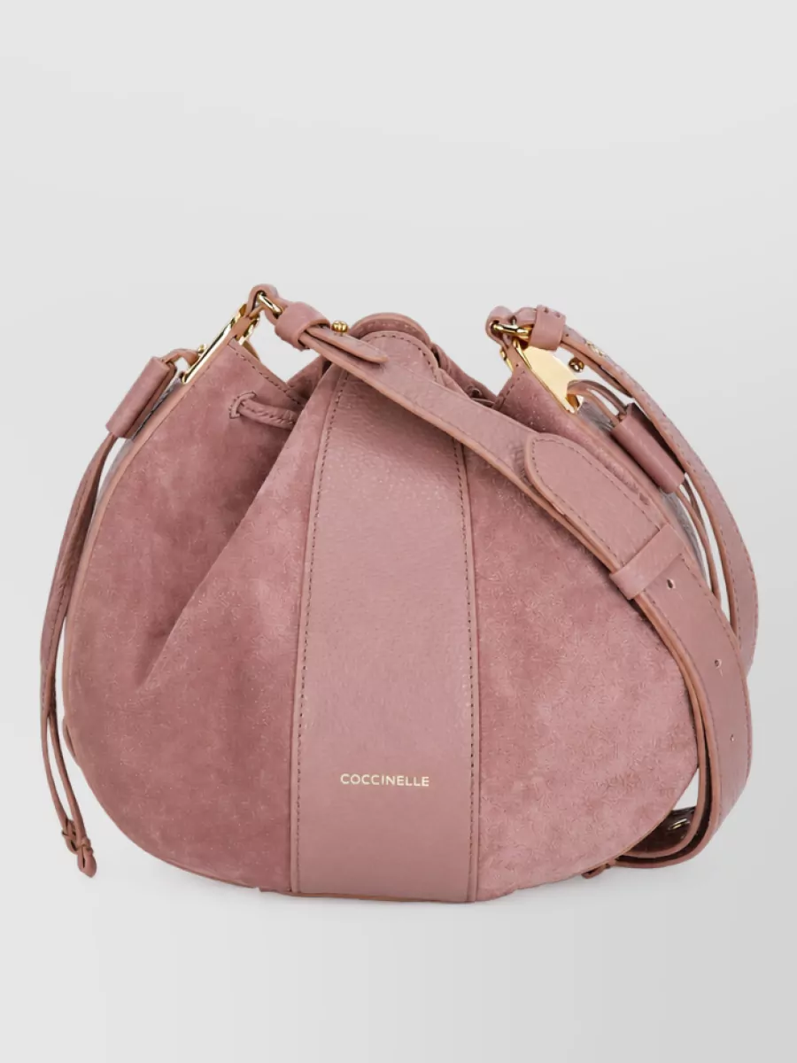Coccinelle leather bucket bag