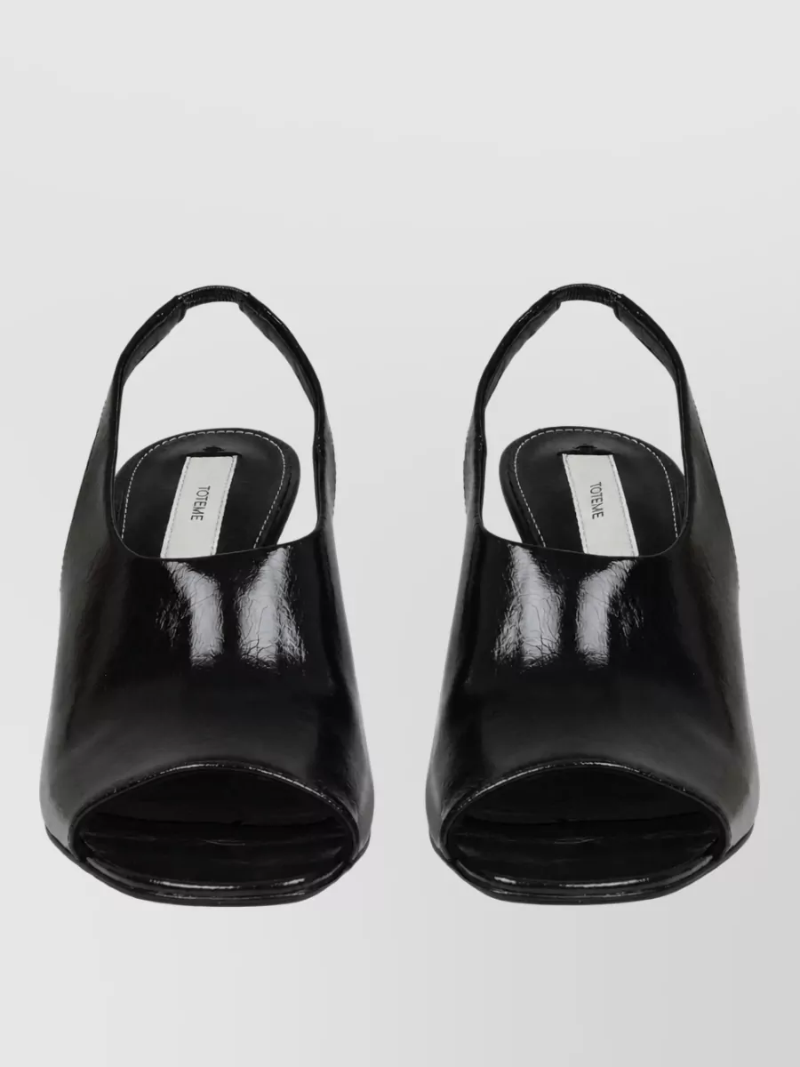 Totême Leather Slingback Mules