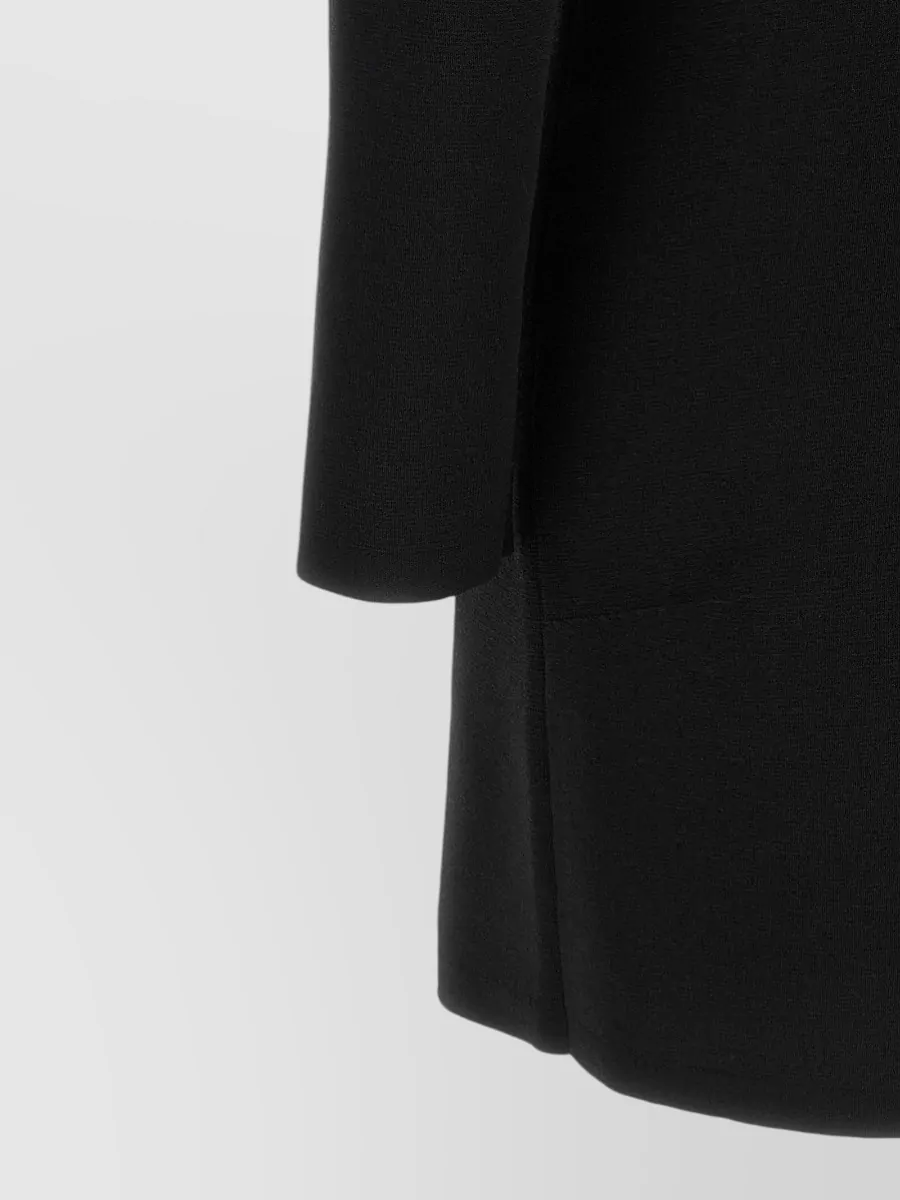 Elisabetta Franchi Fine-Knit Halterneck Mini Dress