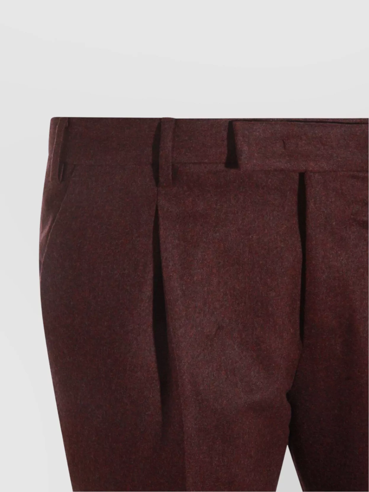 Pt Torino Front Pleated Cuffed Hem Trousers