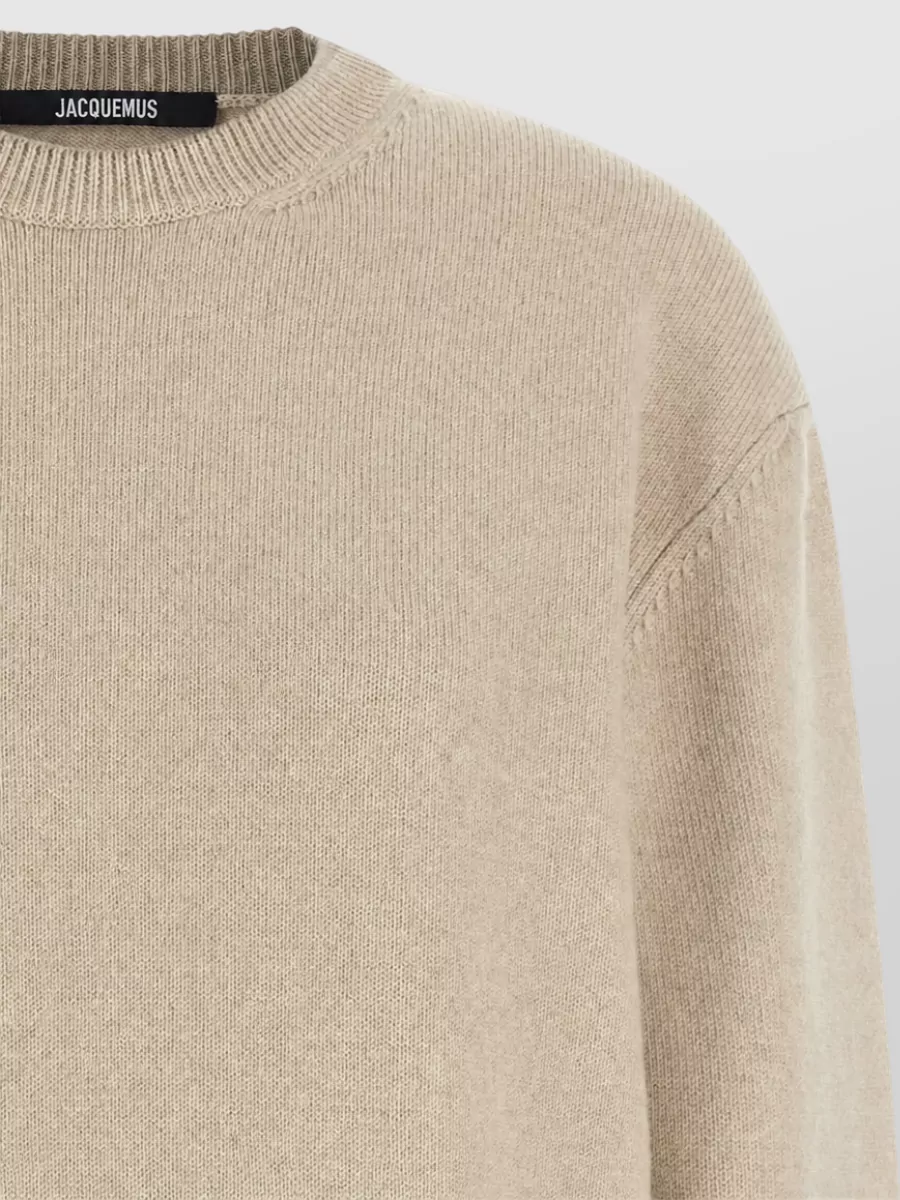 Jacquemus Merino Wool Fine-Knit Top