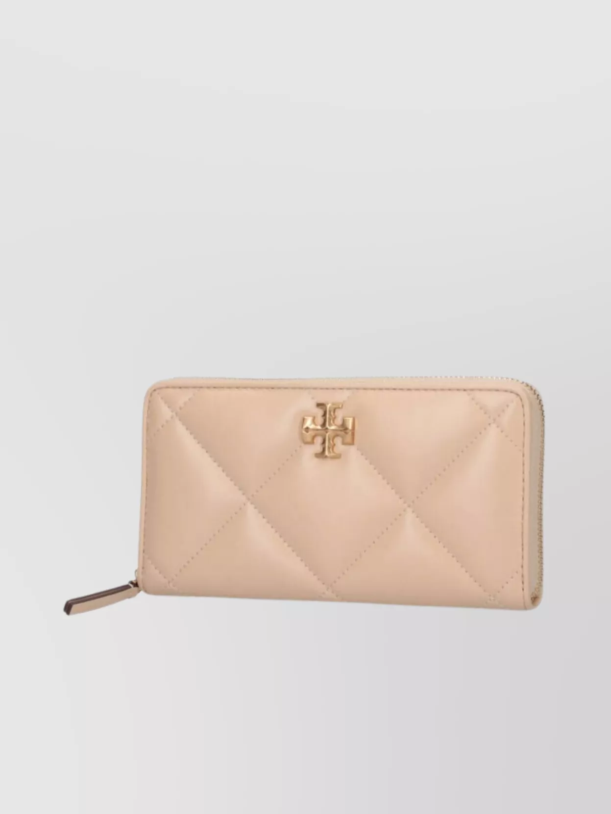 Tory Burch Quilted Pattern Leather Wallets