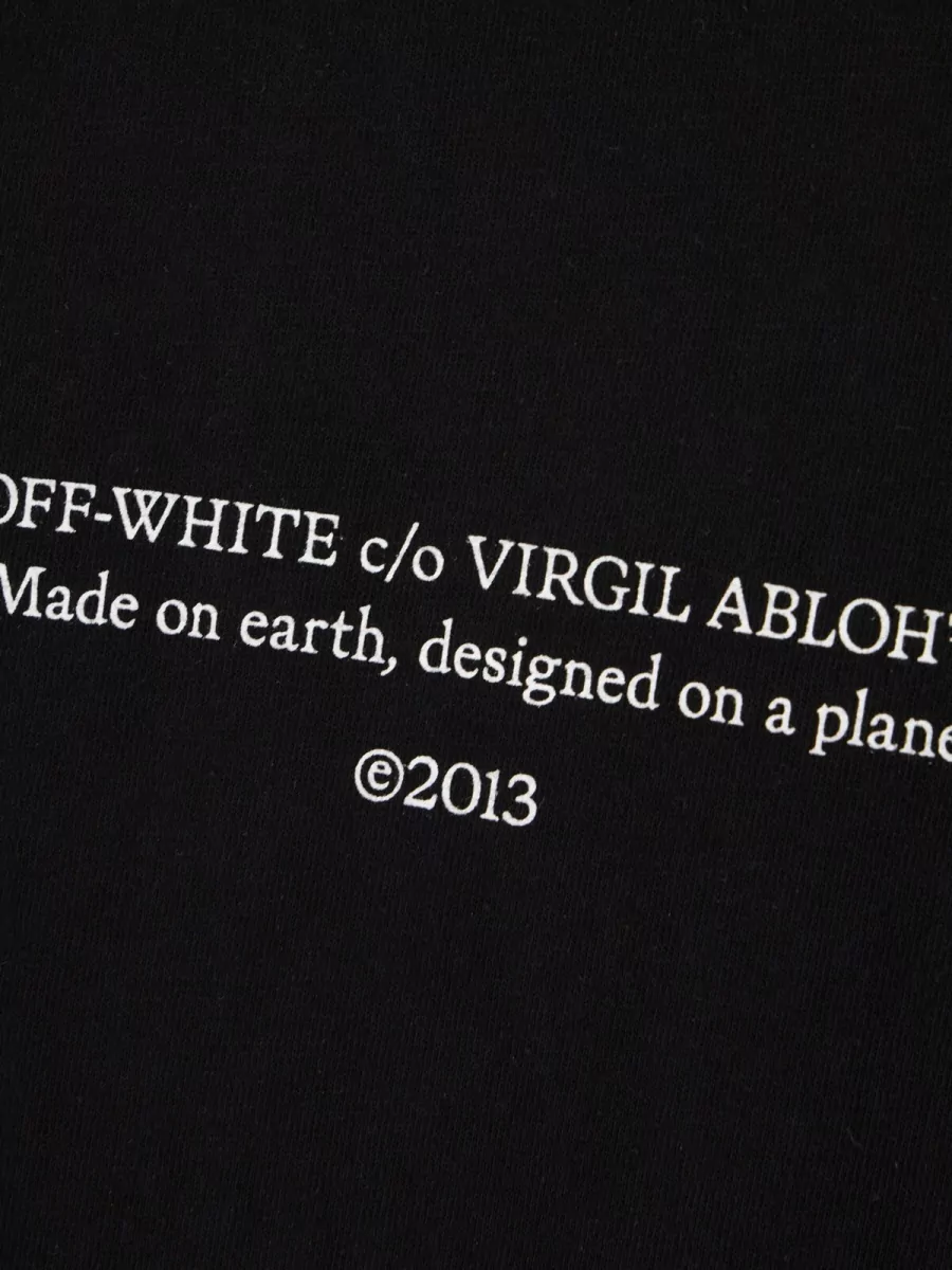 Off-White Logo Print Short Sleeve T-Shirt