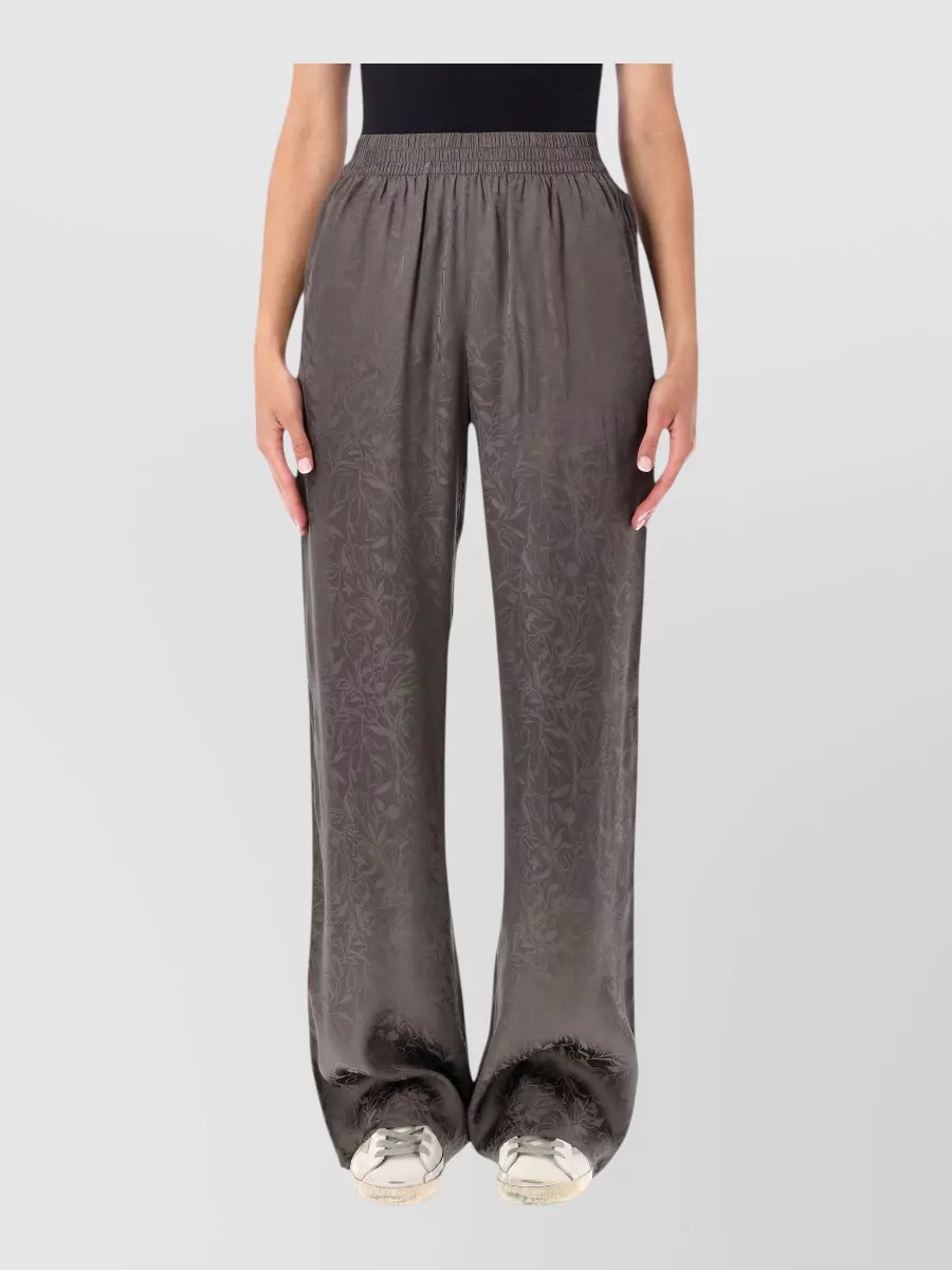 Golden Goose viscose jacquard wide-leg pajama pants