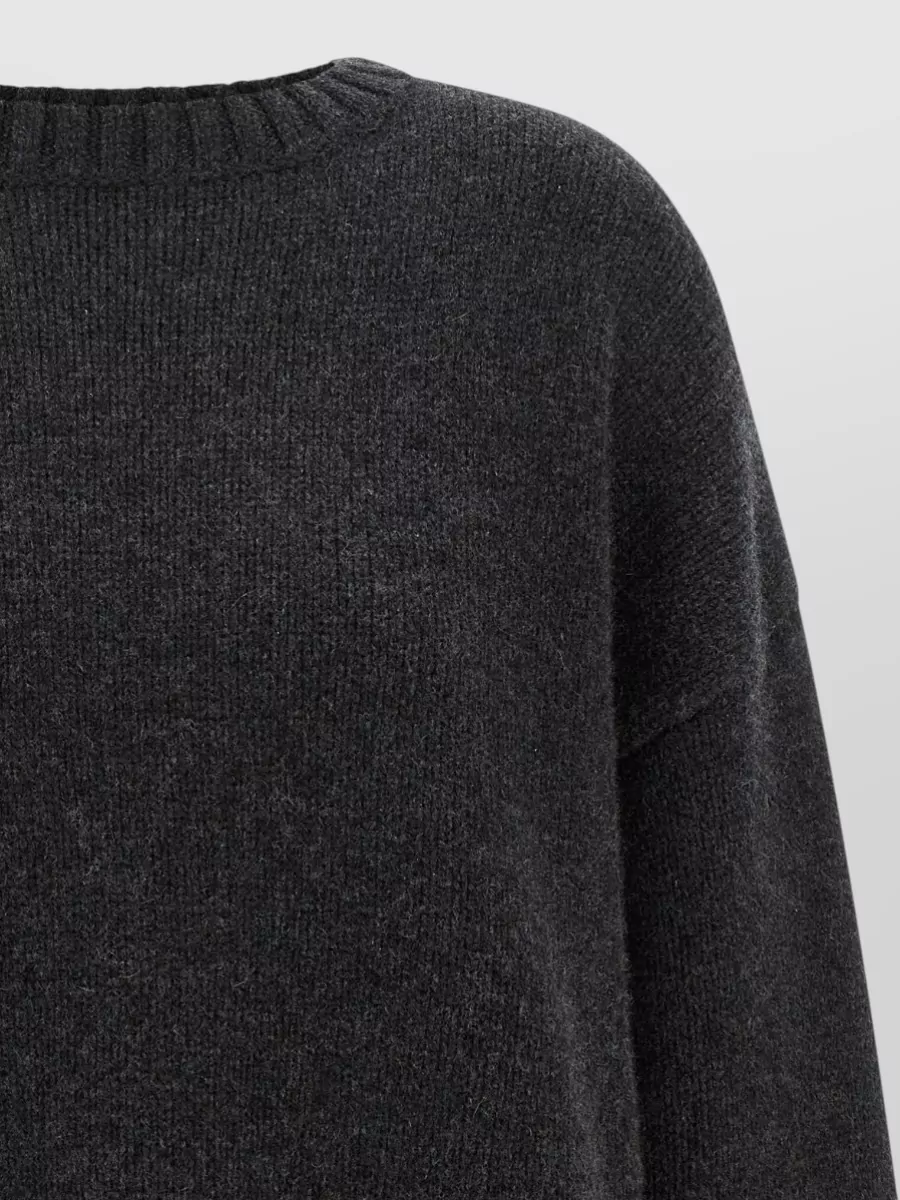 Extreme Cashmere Cashmere Heavy-Knit Crew-Neck Long-Sleeve Sweater