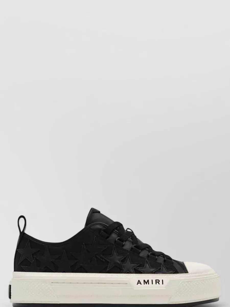 Amiri Star-Patch Low-Top Sneakers