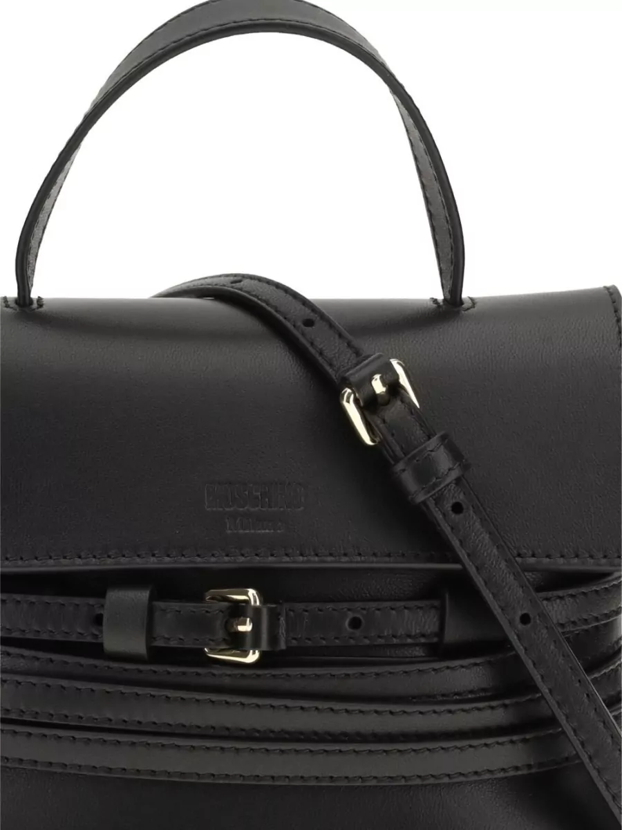 Moschino Leather Tote Bag