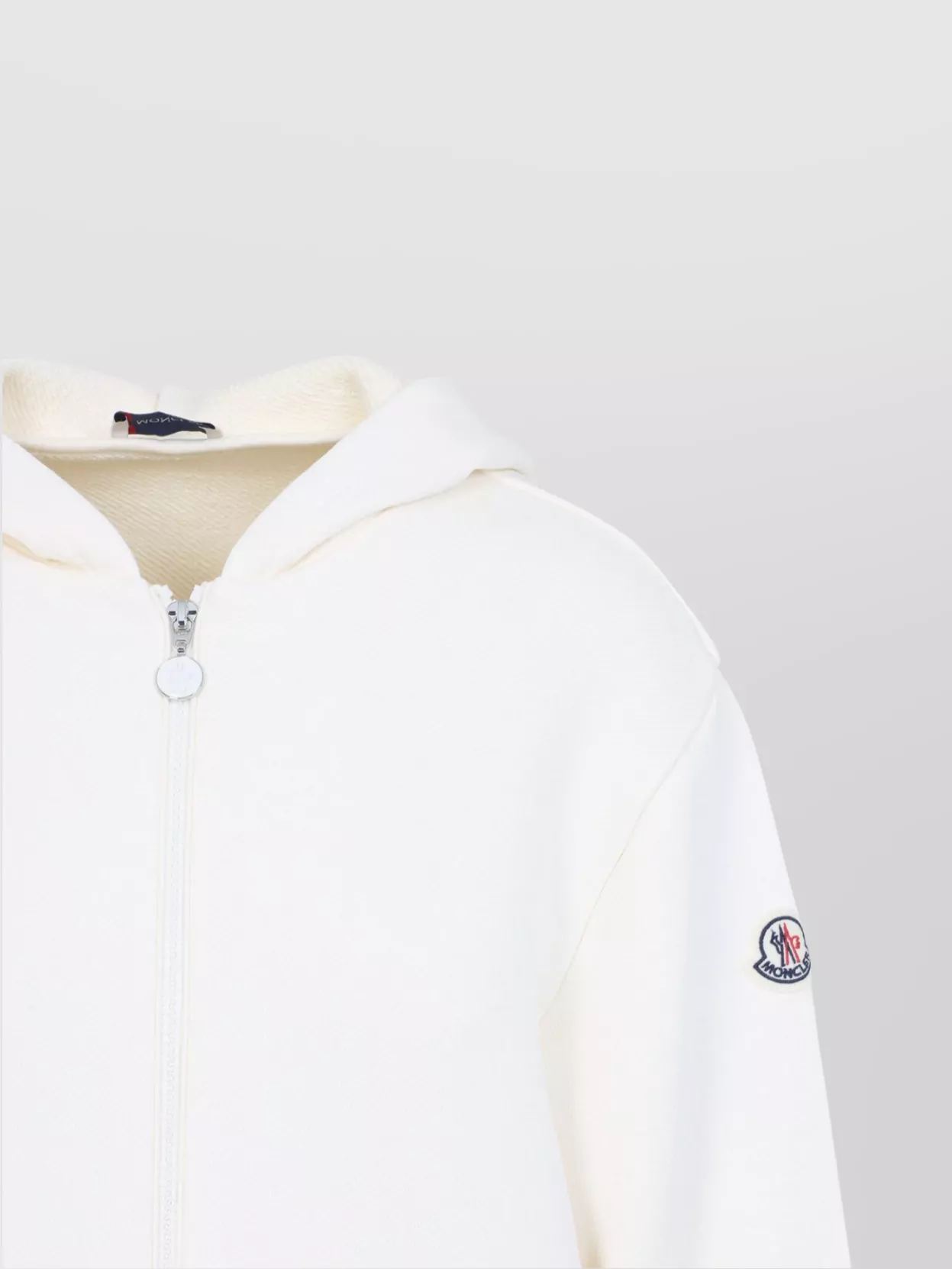 Moncler Cotton Fleece Zip Up Jacket
