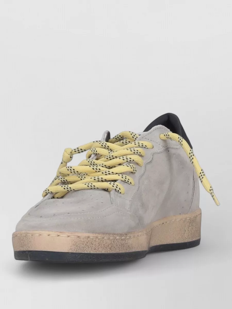 Golden Goose suede leather low-top sneakers