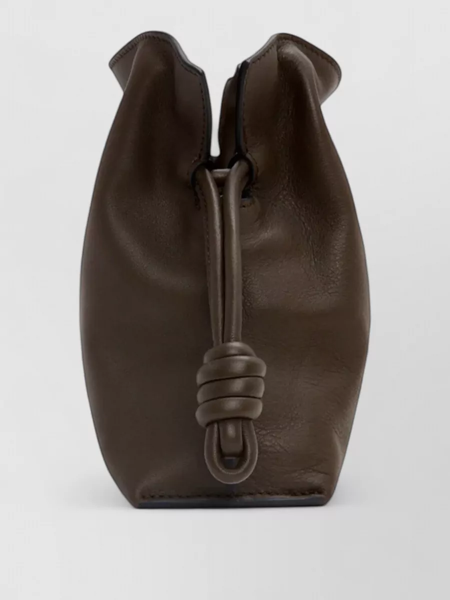 Loewe leather mini bucket bag
