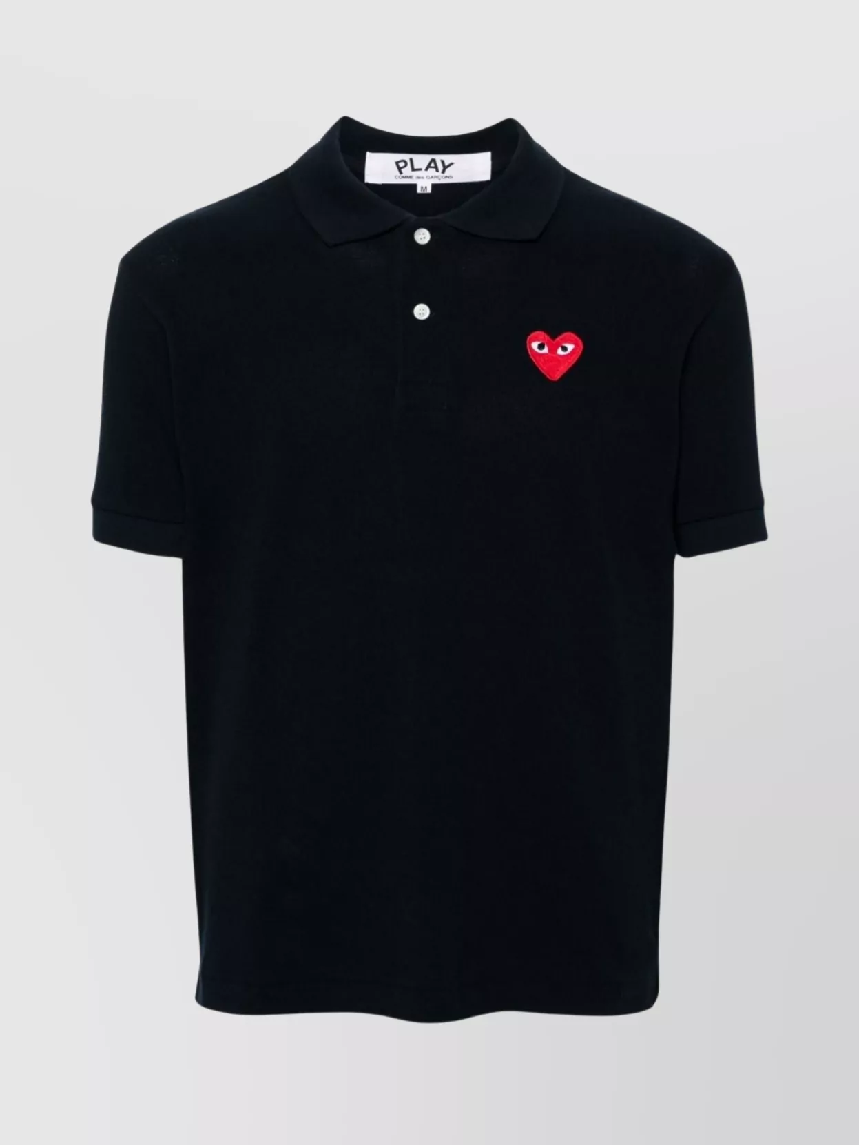 Comme des Garçons cotton logo polo shirt