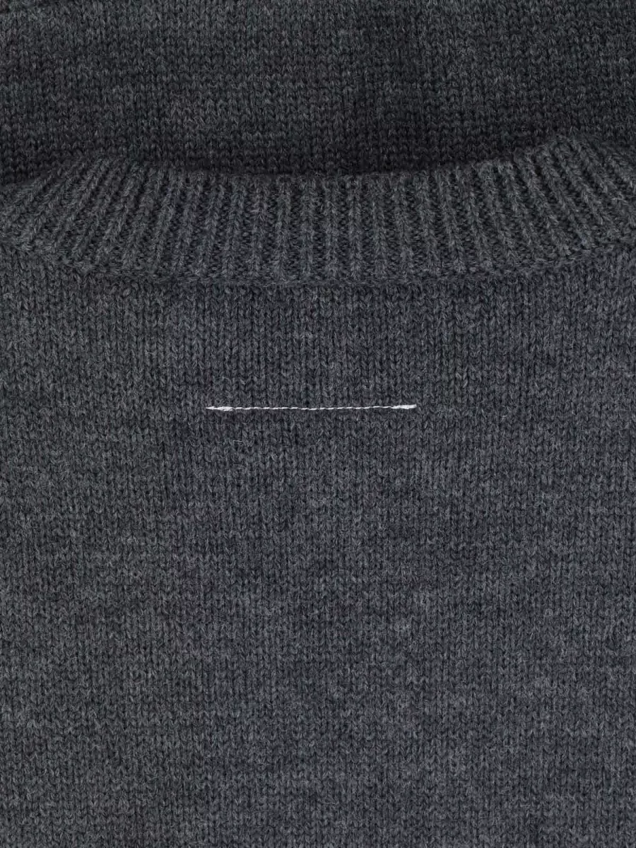Mm6 Maison Margiela Knit Sweater Crew Neck Long Sleeves