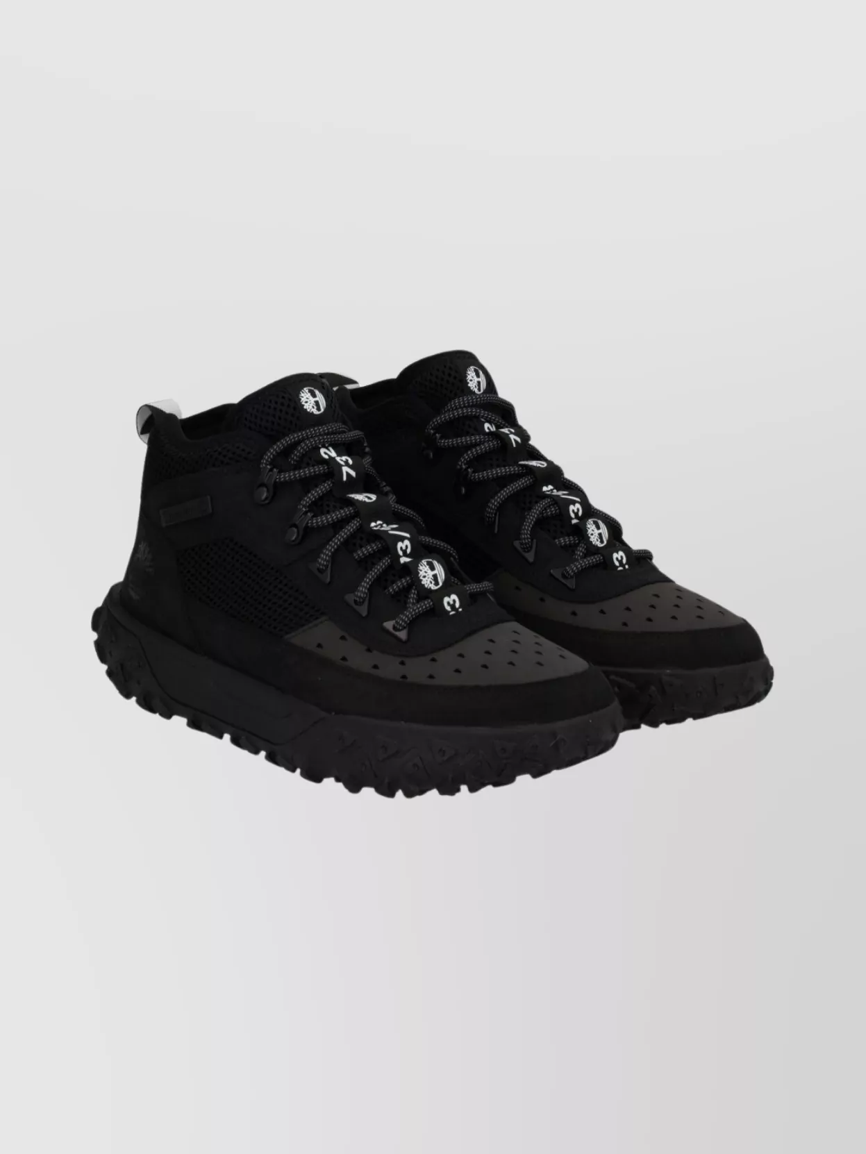Timberland Breathable Sneakers With Mesh And Pull Tab