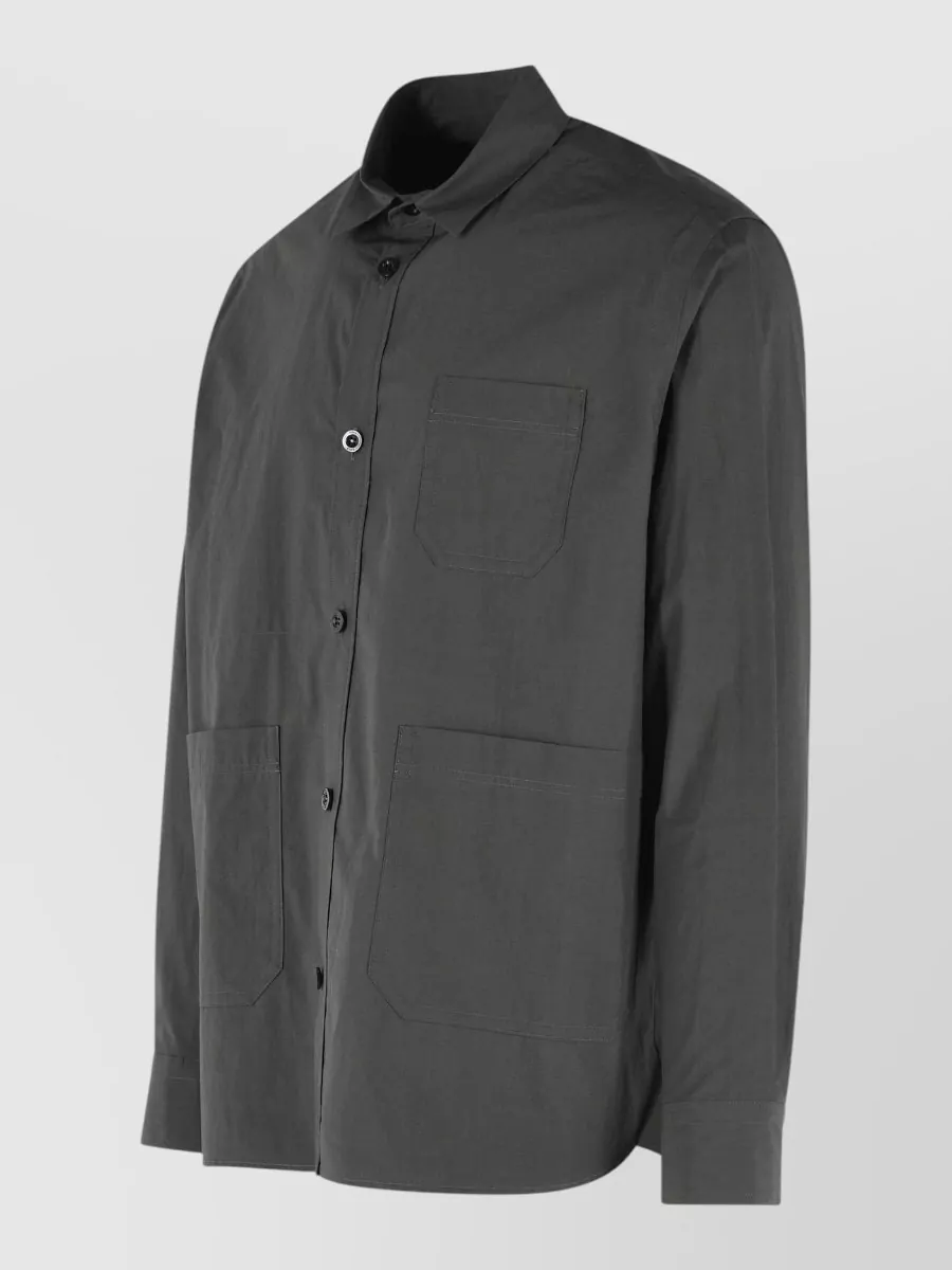 Sacai Cotton Shirt Jacket