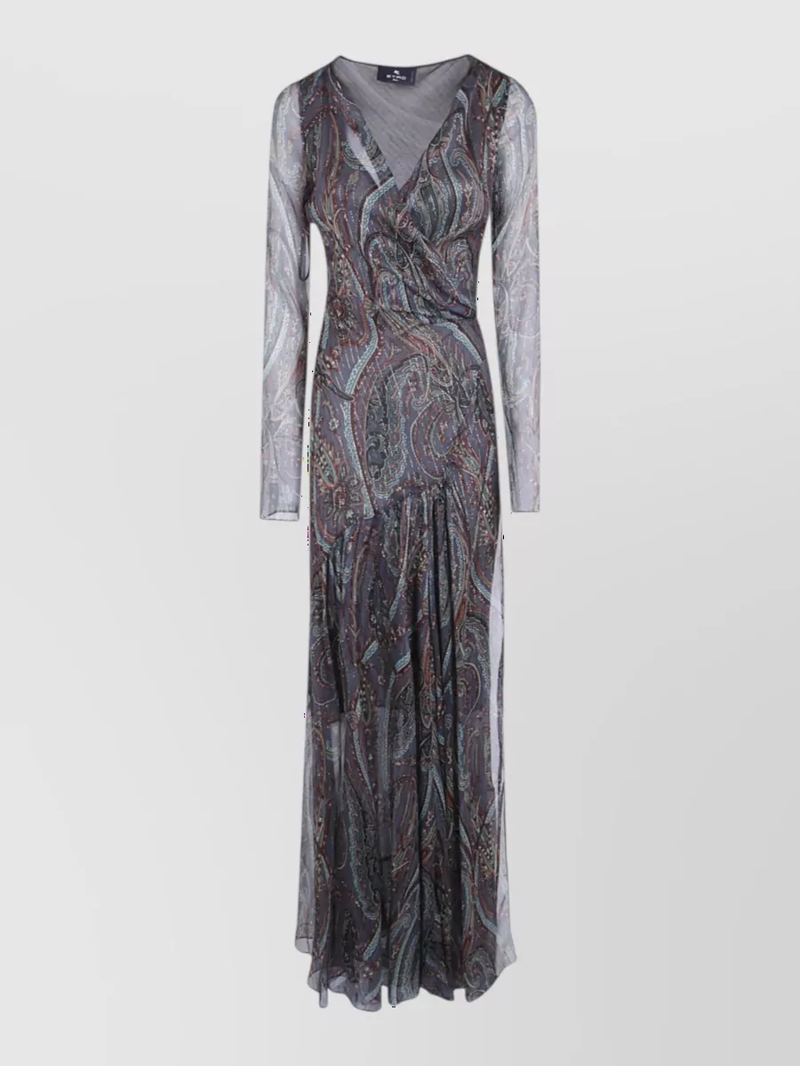 Etro silk maxi dress