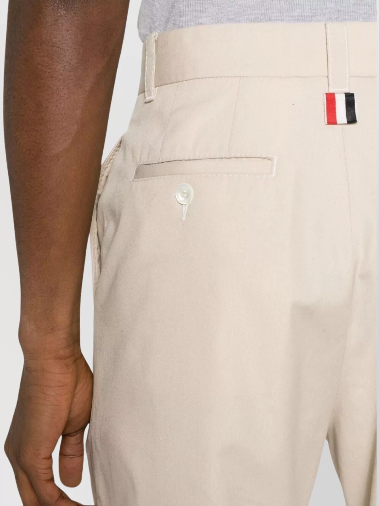 Thom Browne Tailored Straight Leg Trousers