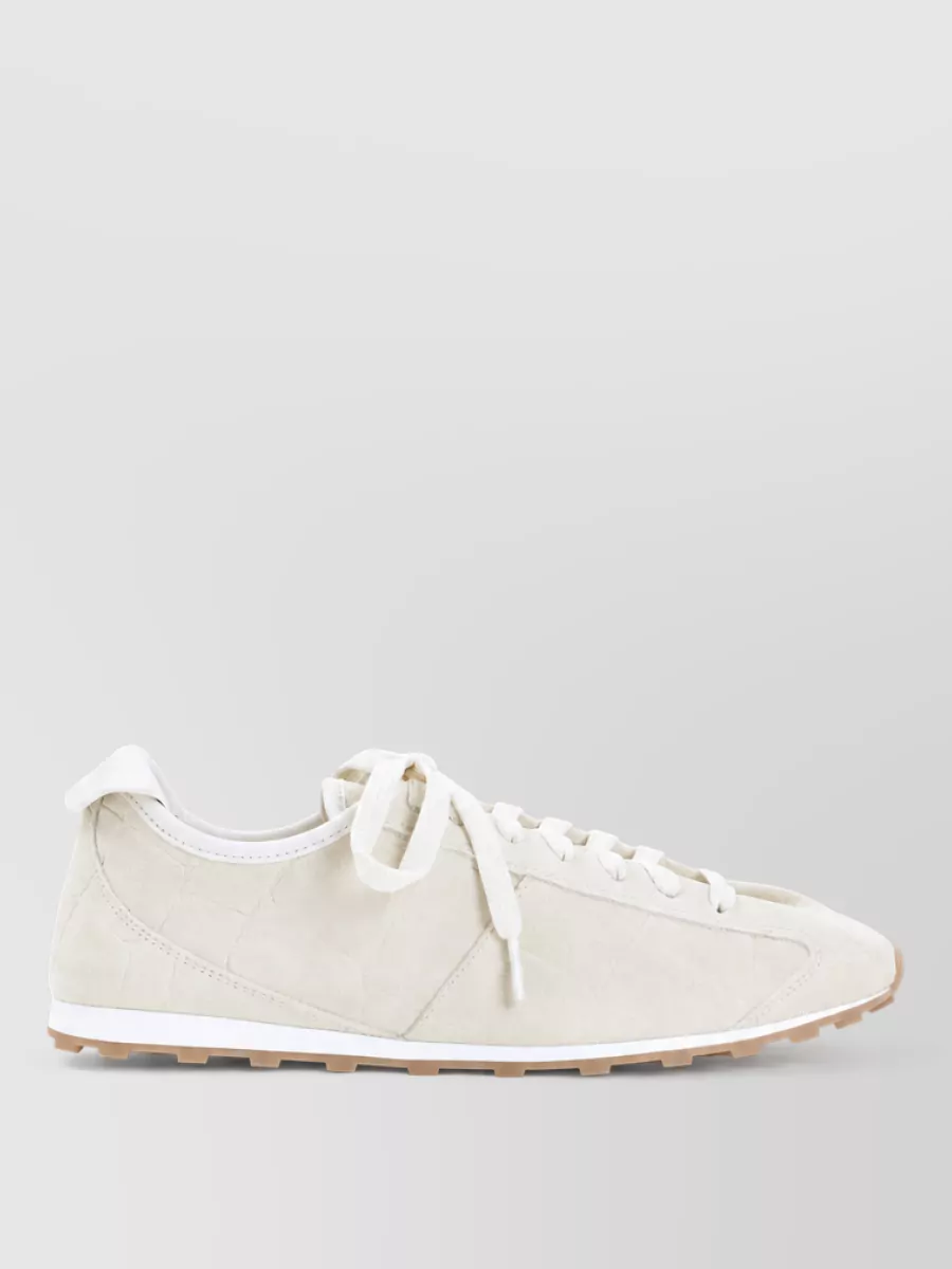 Jacquemus leather low-top lace-up sneakers