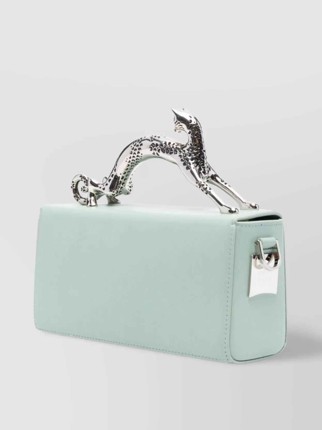 Lanvin Buckle Detail Rectangular Shape Shoulder Bag