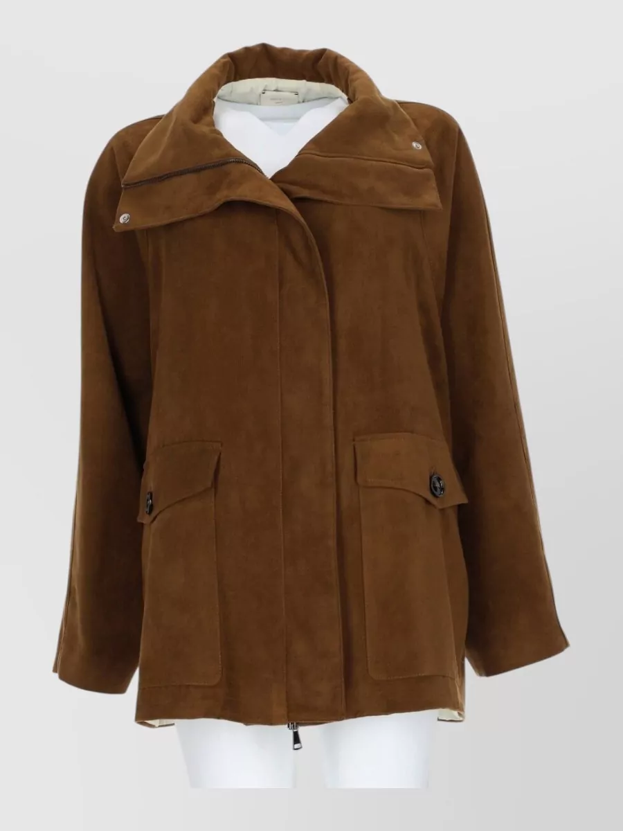 Alysi single breasted coat