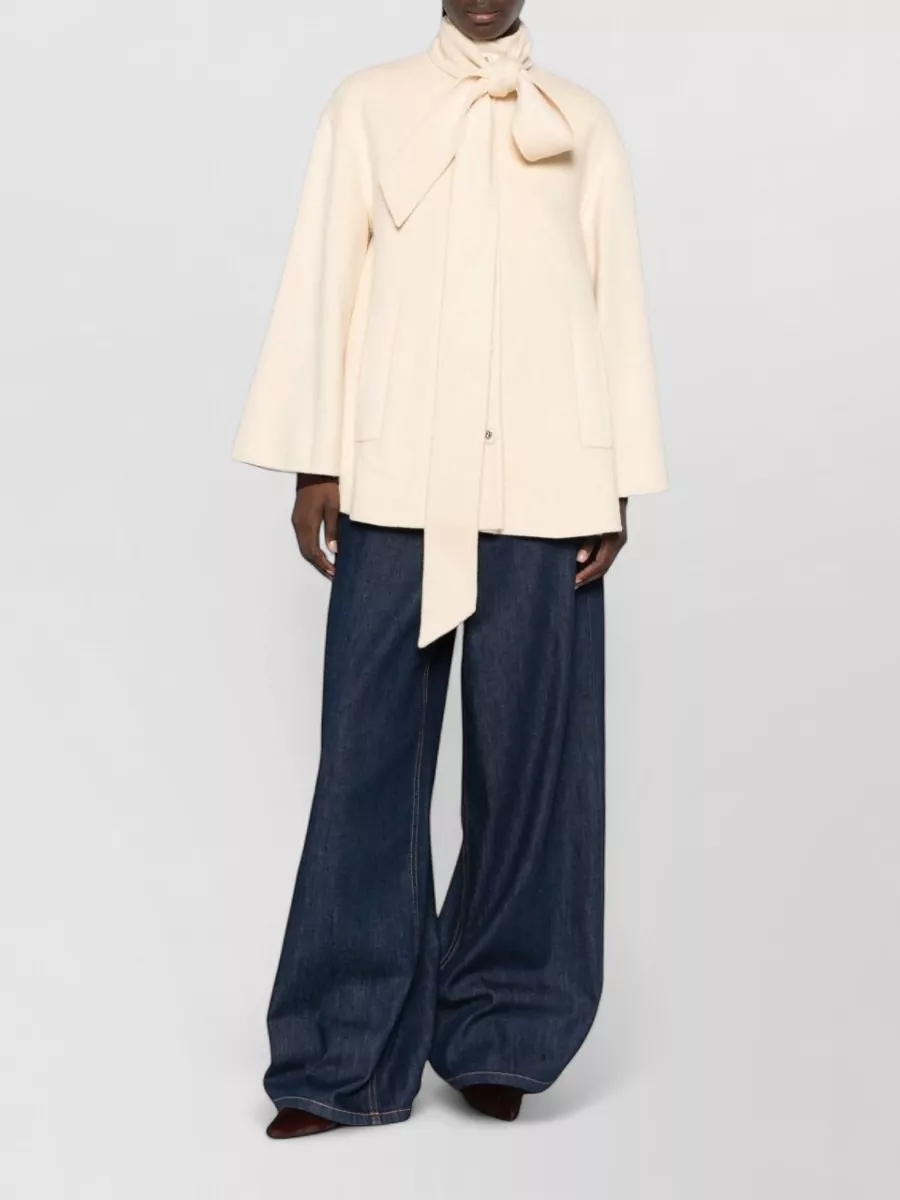 Zimmermann Wool Long-sleeve Fitted Jacket