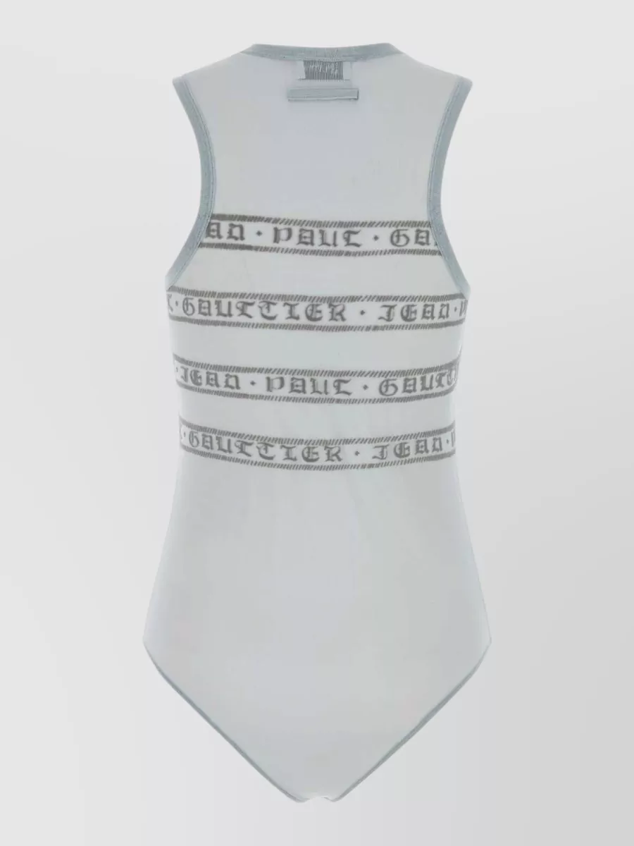 Jean Paul Gaultier Stretch Mesh Bodysuit