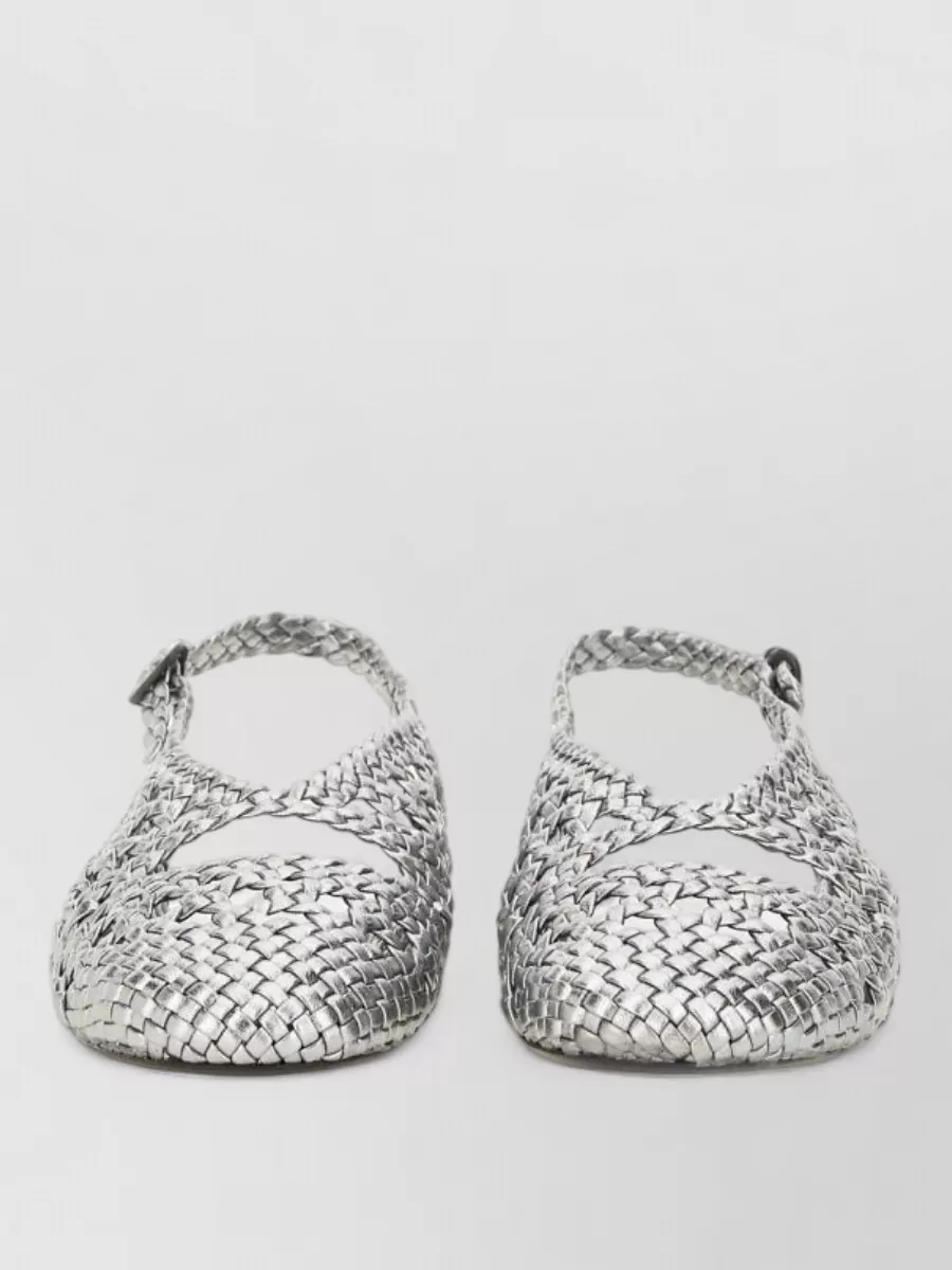 Hereu leather ballerina flats