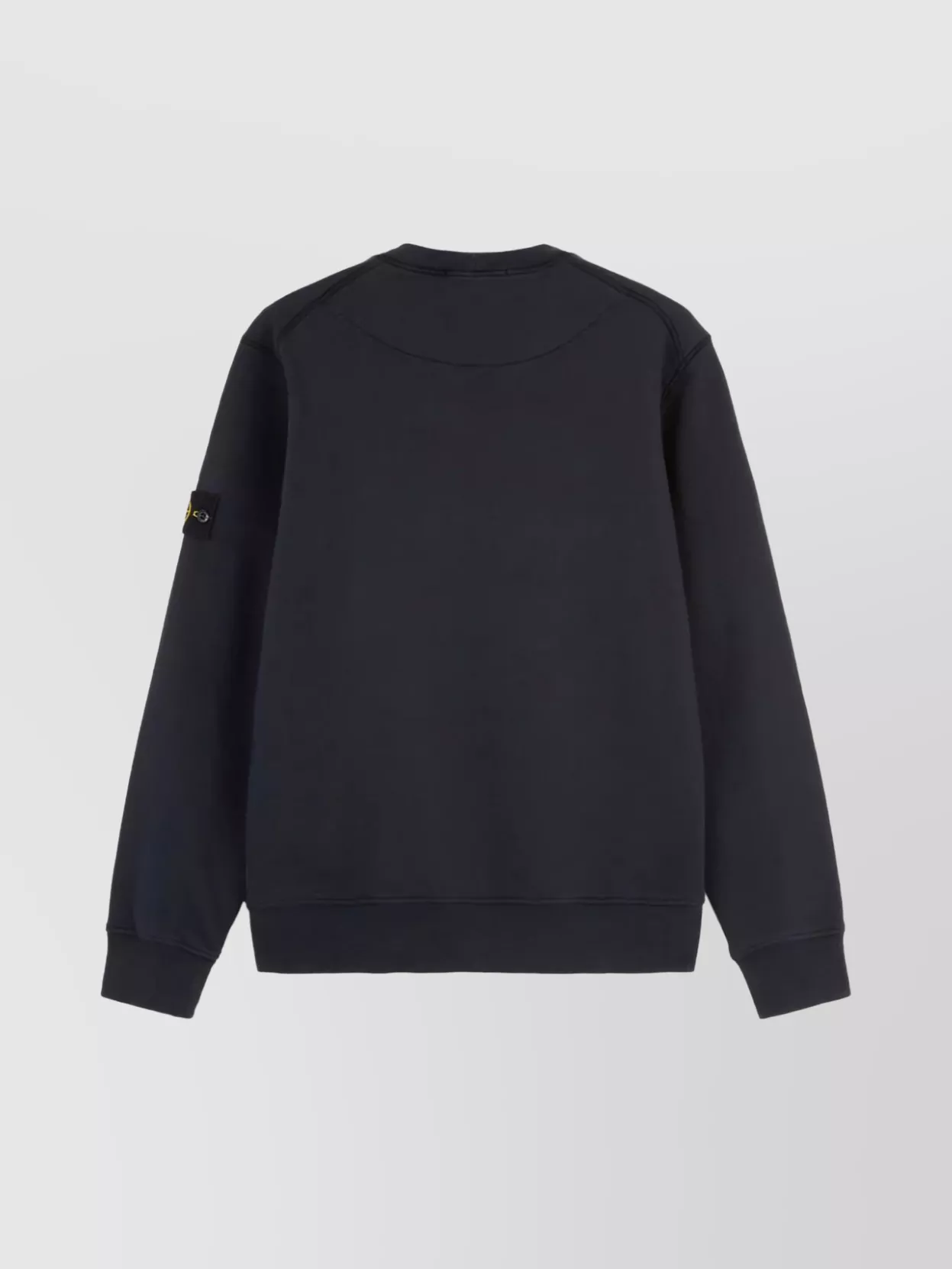 Stone Island Crew-Neck Cotton Fleece Sweatshirt