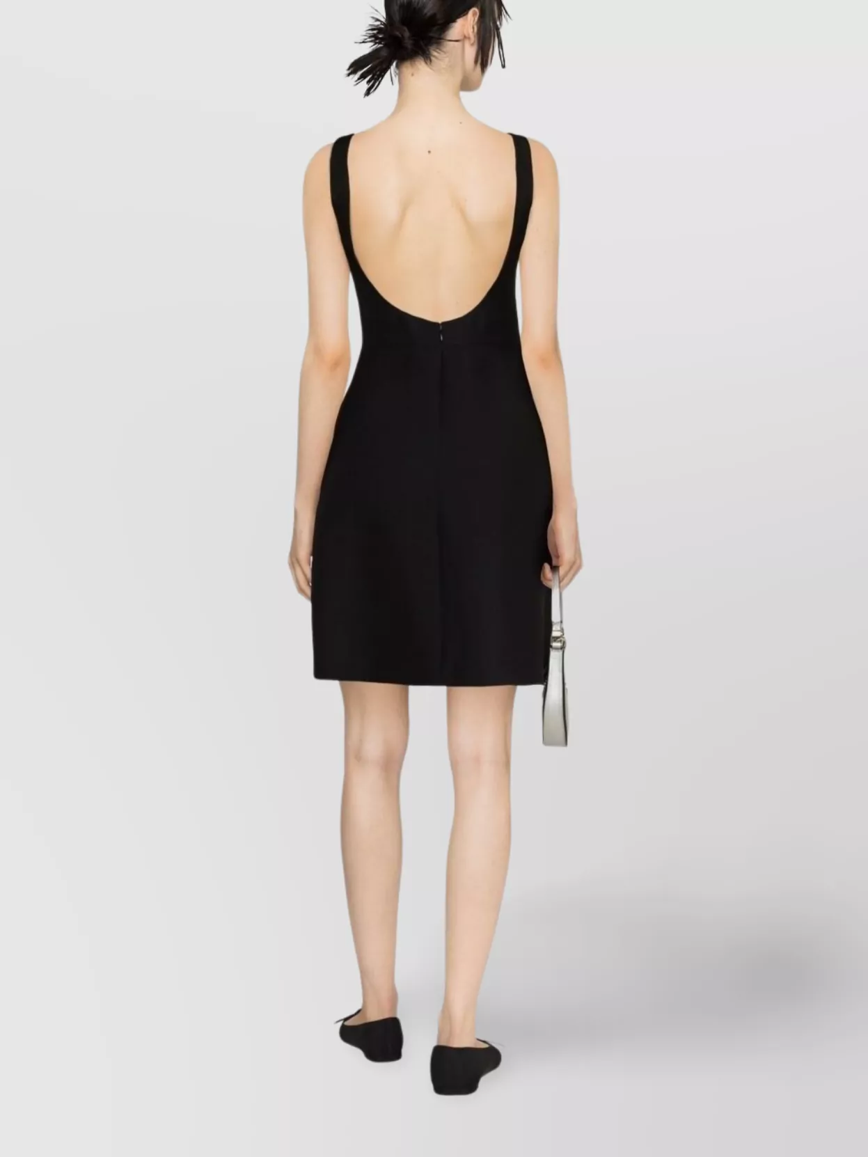 Valentino Wool-Silk Blend Mini Dress